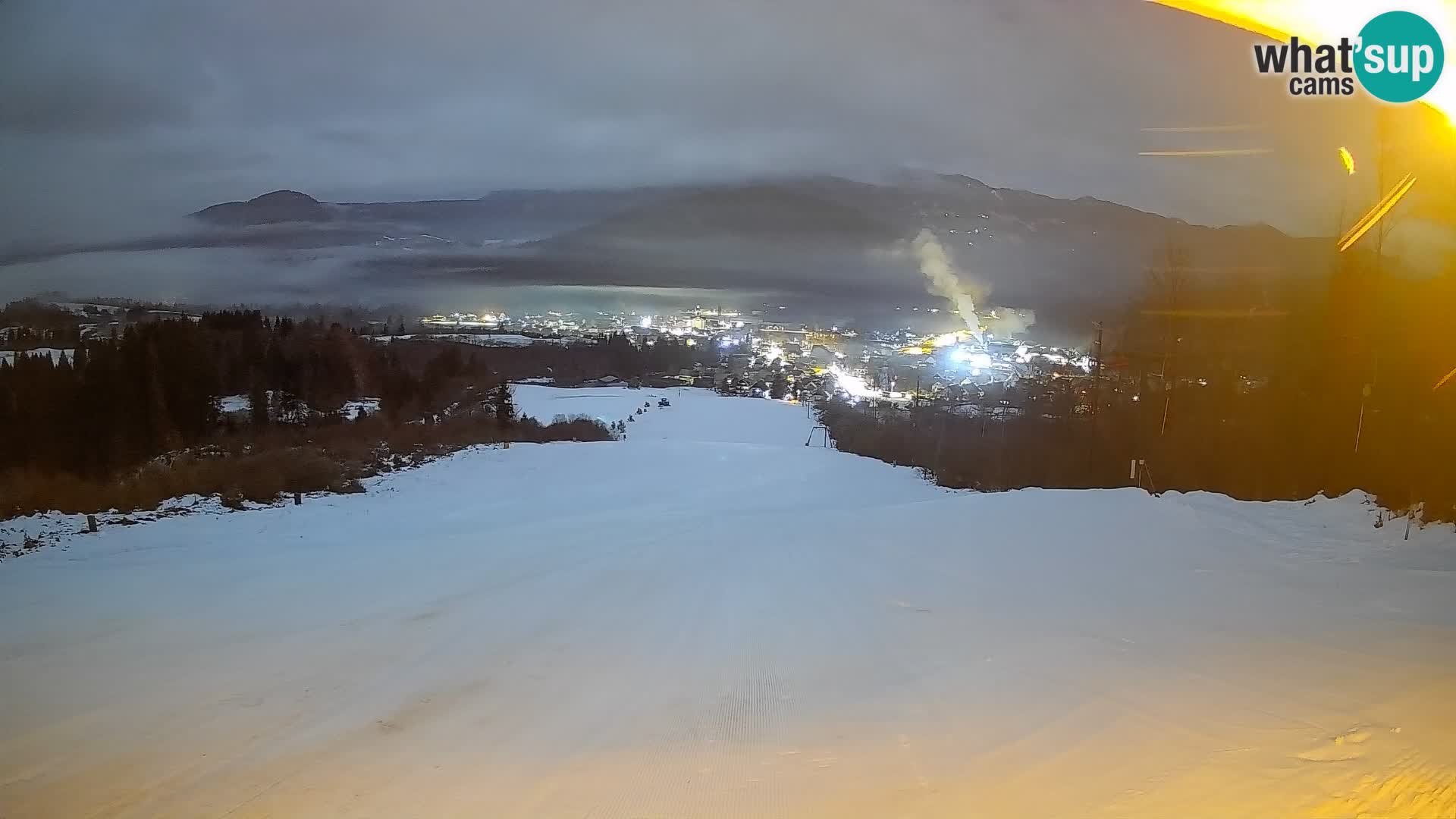 Webcam Bohinjska Bistrica – Live View from Kozji Hrbet Ski Station