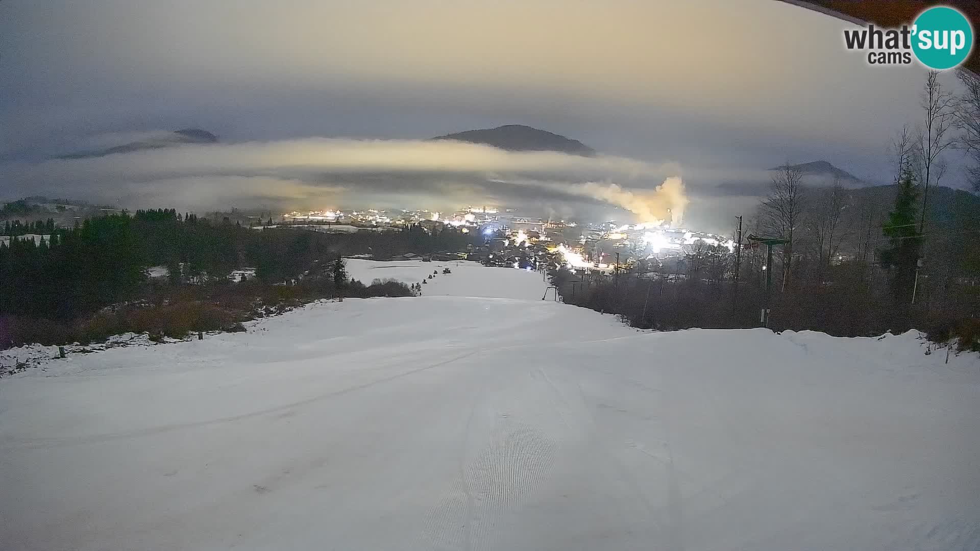 Webcam Bohinjska Bistrica – Live View from Kozji Hrbet Ski Station