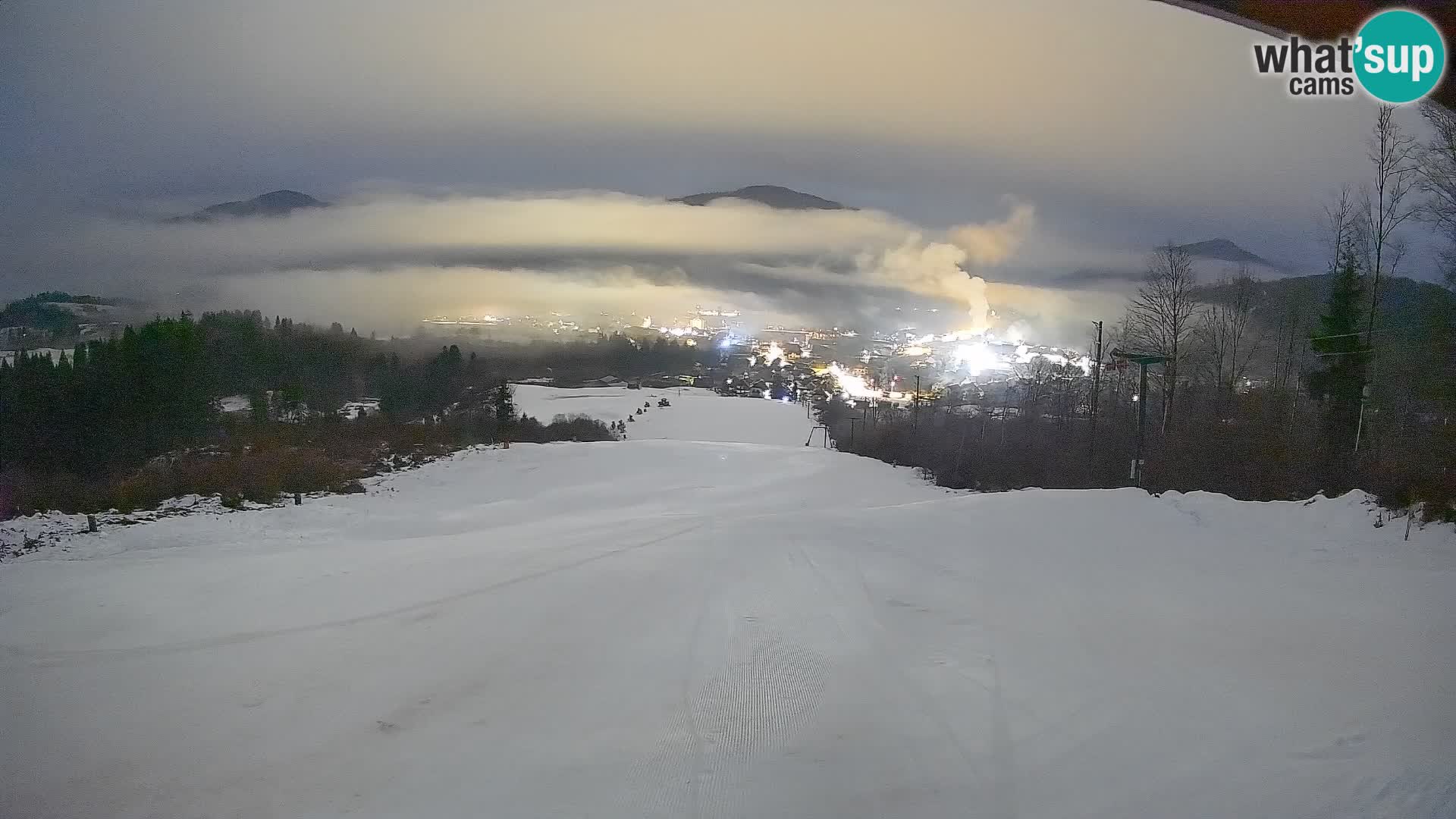 Webcam Bohinjska Bistrica – Vista live dalla stazione sciistica Kozji Hrbet