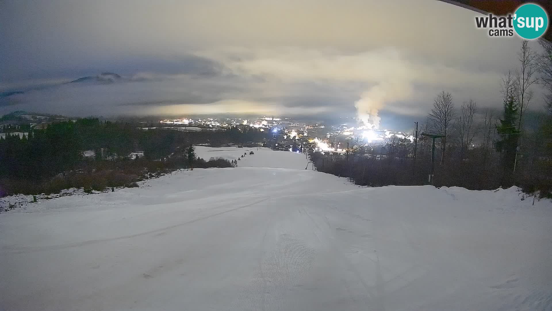 Webcam Bohinjska Bistrica – Vista live dalla stazione sciistica Kozji Hrbet