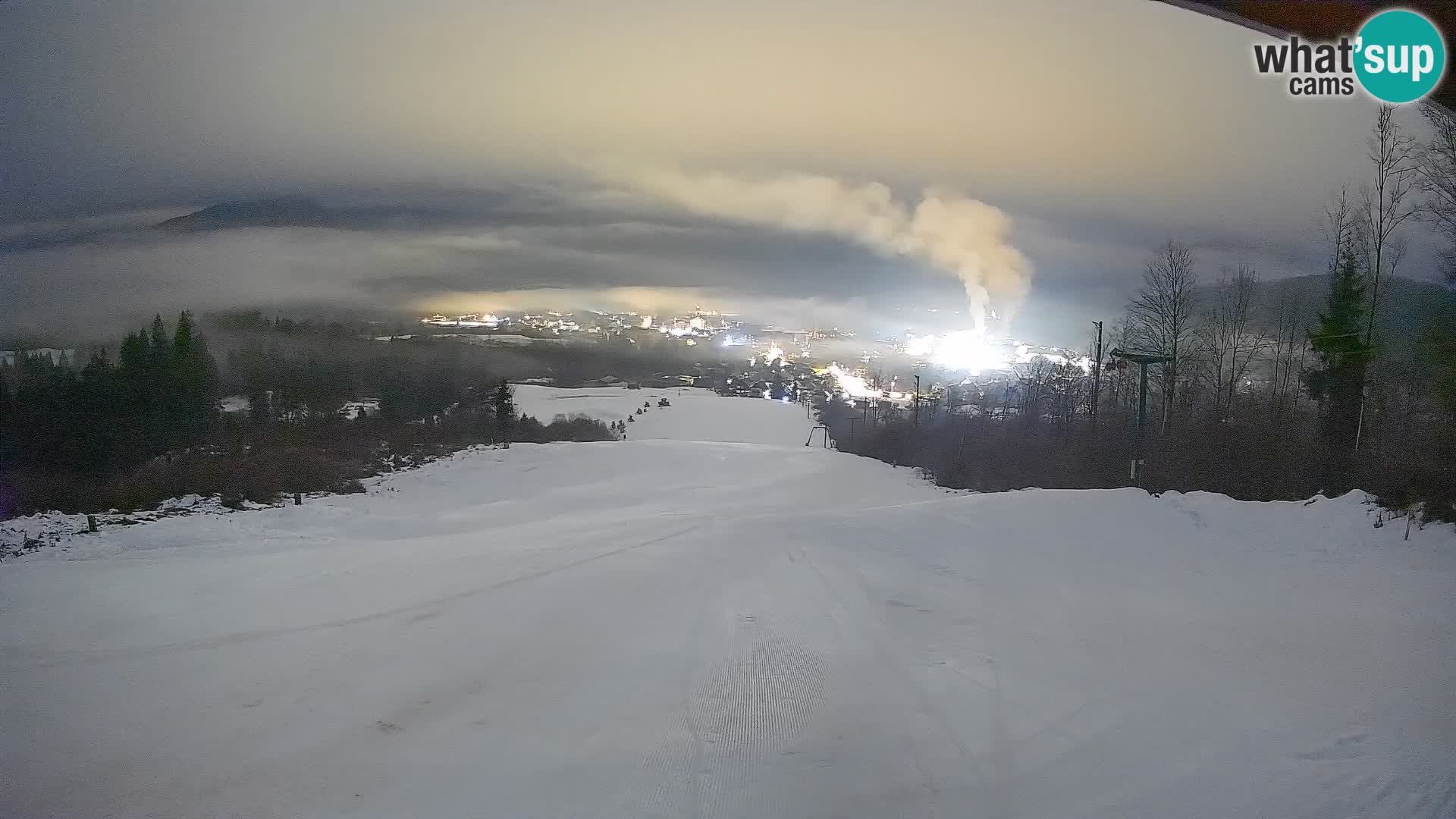 Webcam Bohinjska Bistrica – Live View from Kozji Hrbet Ski Station