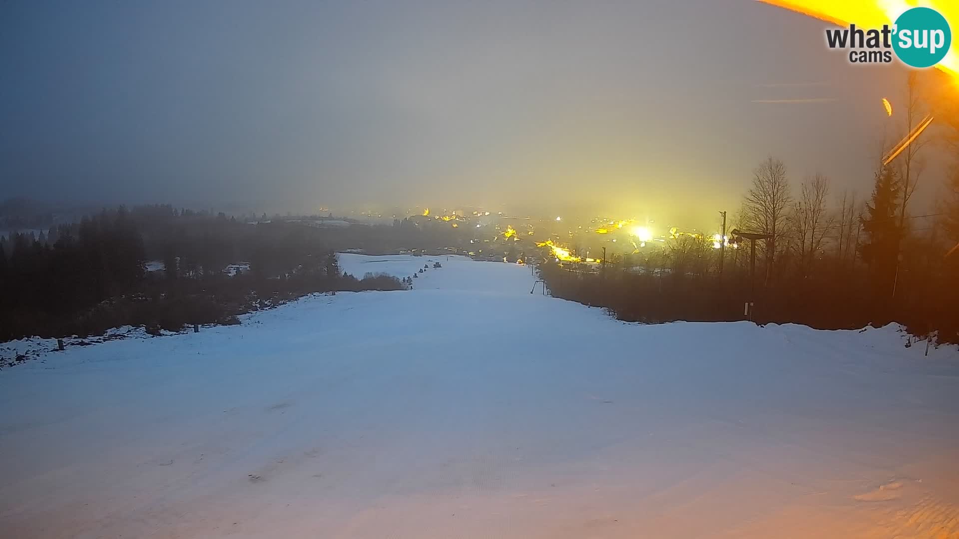Webcam Bohinjska Bistrica – Vue en direct depuis la station de ski Kozji Hrbet