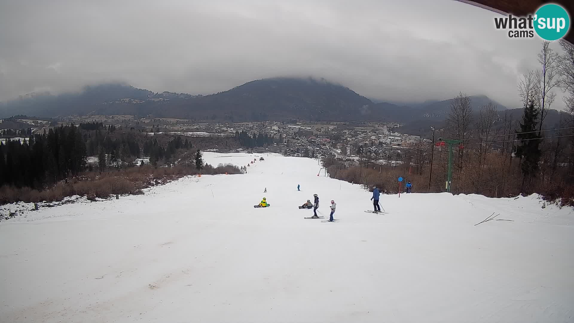 Webcam Bohinjska Bistrica – Vista live dalla stazione sciistica Kozji Hrbet