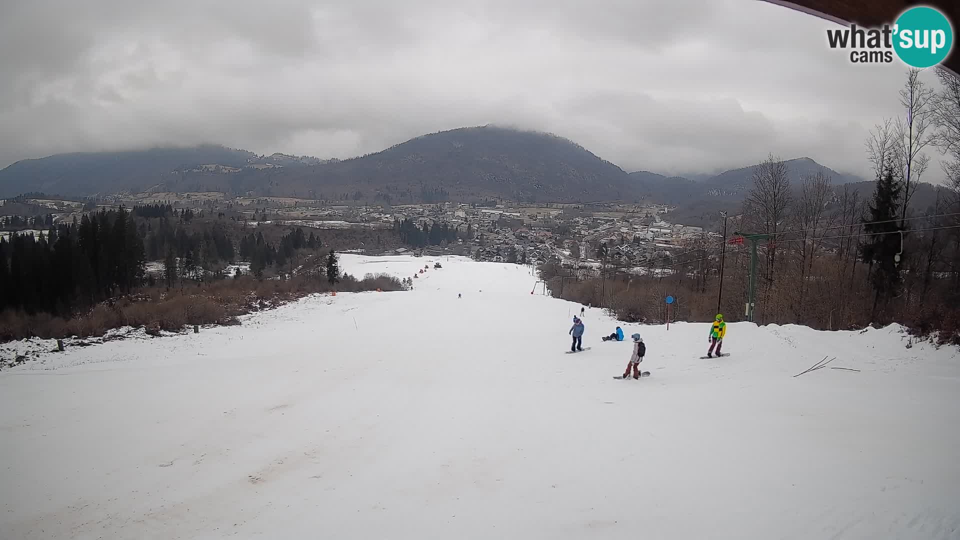 Webcam Bohinjska Bistrica – Vista live dalla stazione sciistica Kozji Hrbet
