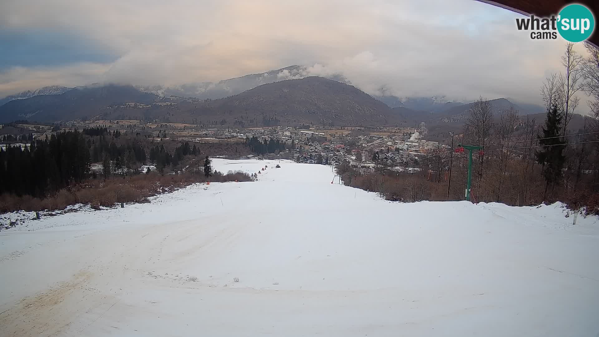 Webcam Bohinjska Bistrica – Live View from Kozji Hrbet Ski Station