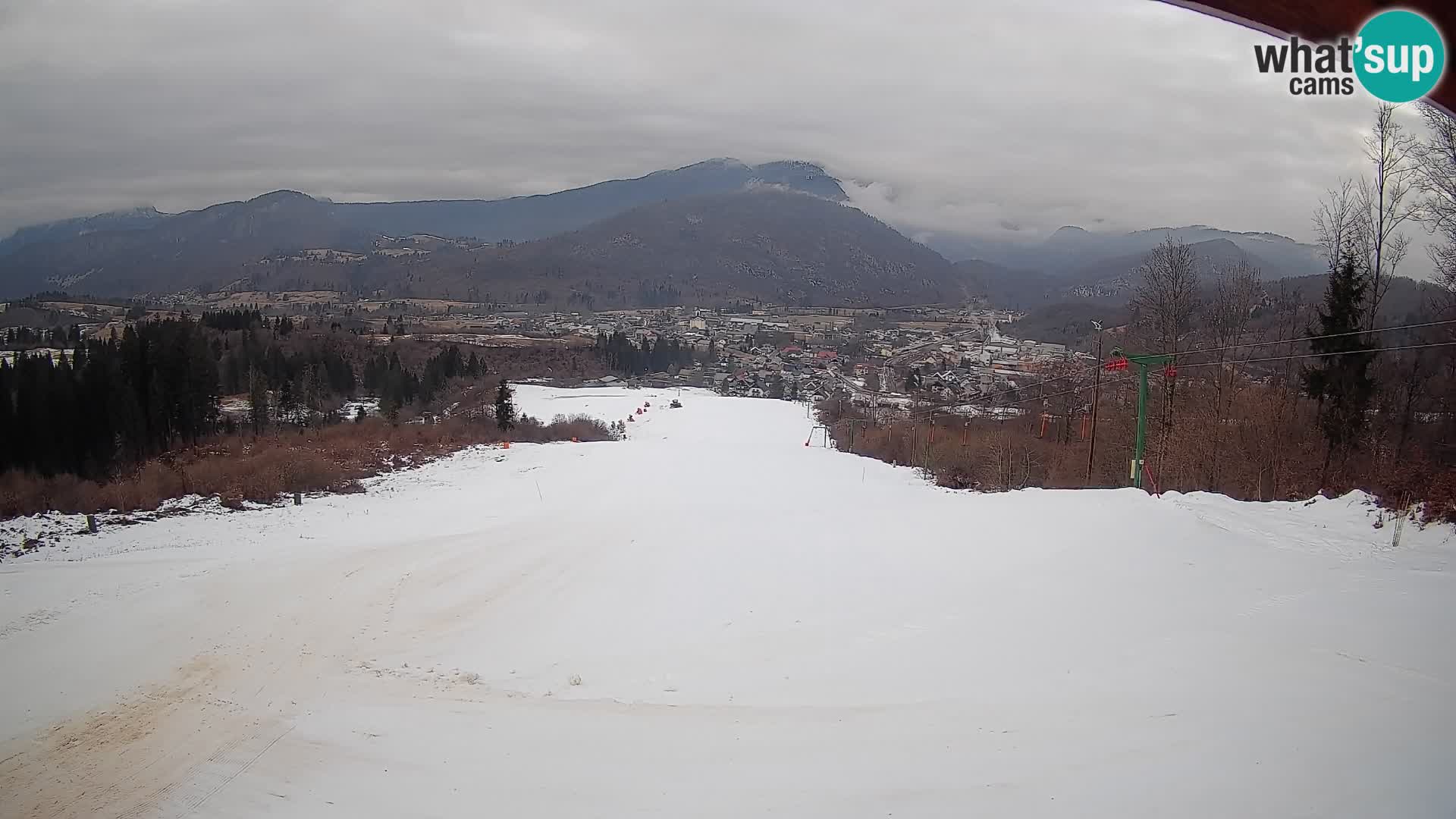 Webcam Bohinjska Bistrica – Vista live dalla stazione sciistica Kozji Hrbet