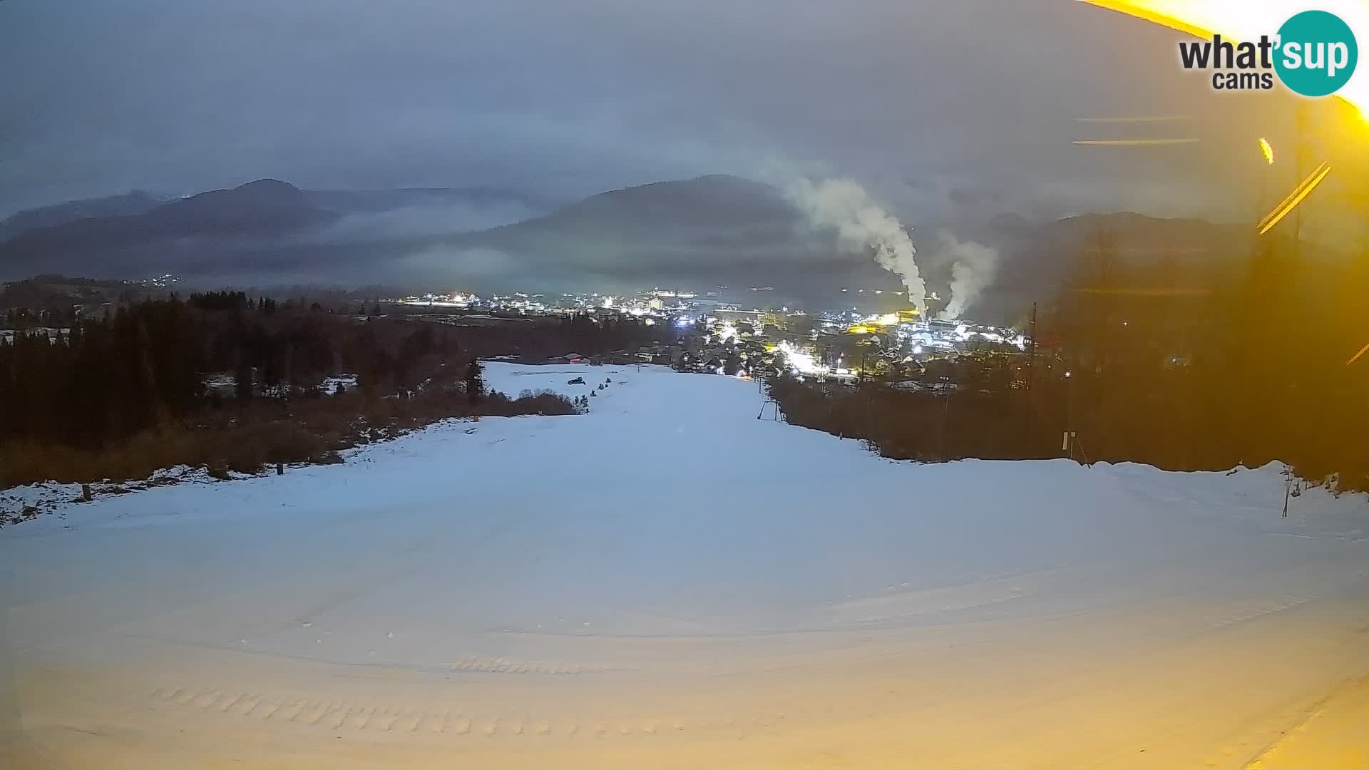 Webcam Bohinjska Bistrica – Vue en direct depuis la station de ski Kozji Hrbet