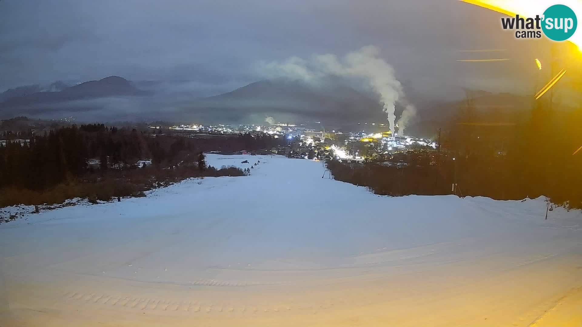Livekamera Bohinjska Bistrica – Liveblick von der Skistation Kozji Hrbet