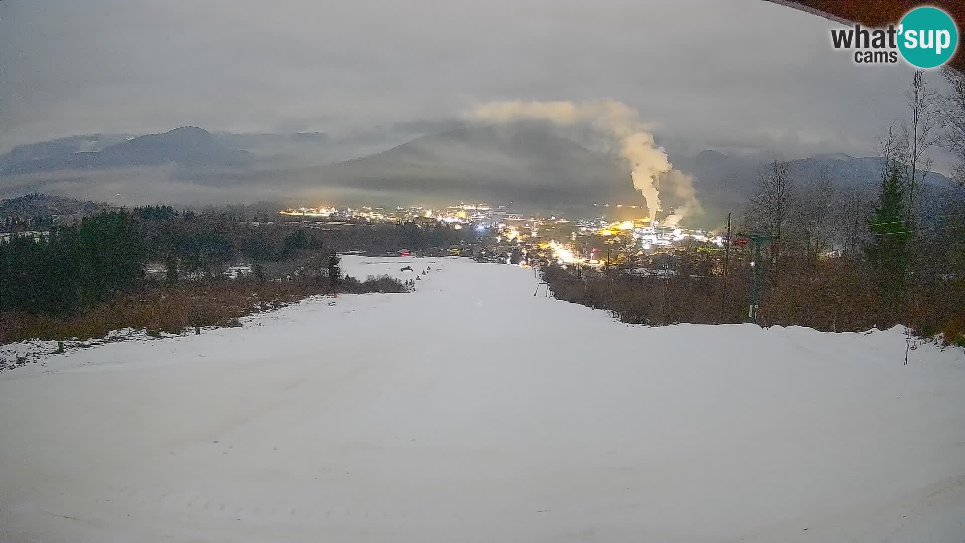 Livekamera Bohinjska Bistrica – Liveblick von der Skistation Kozji Hrbet