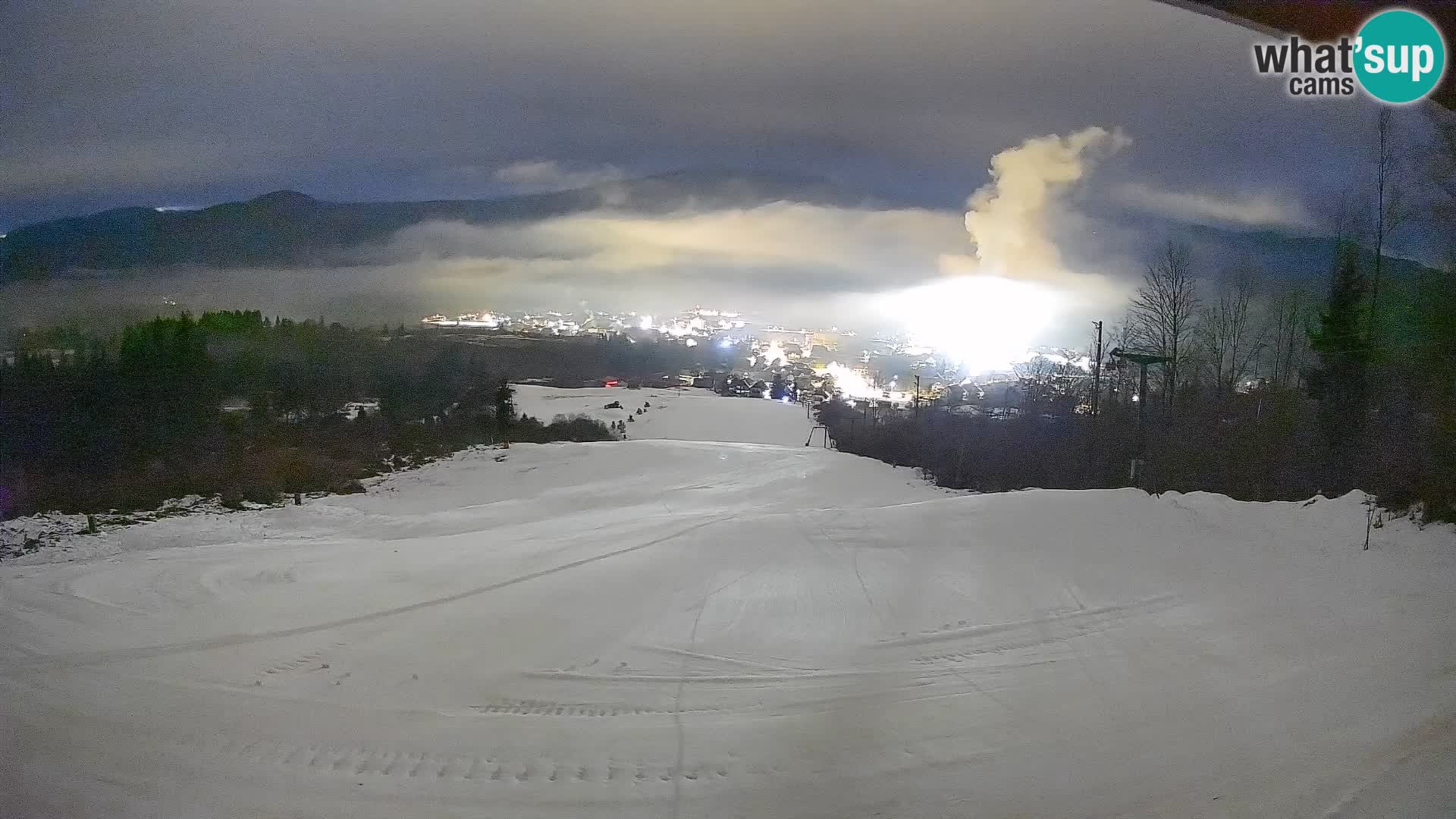 Webcam Bohinjska Bistrica – Vista live dalla stazione sciistica Kozji Hrbet