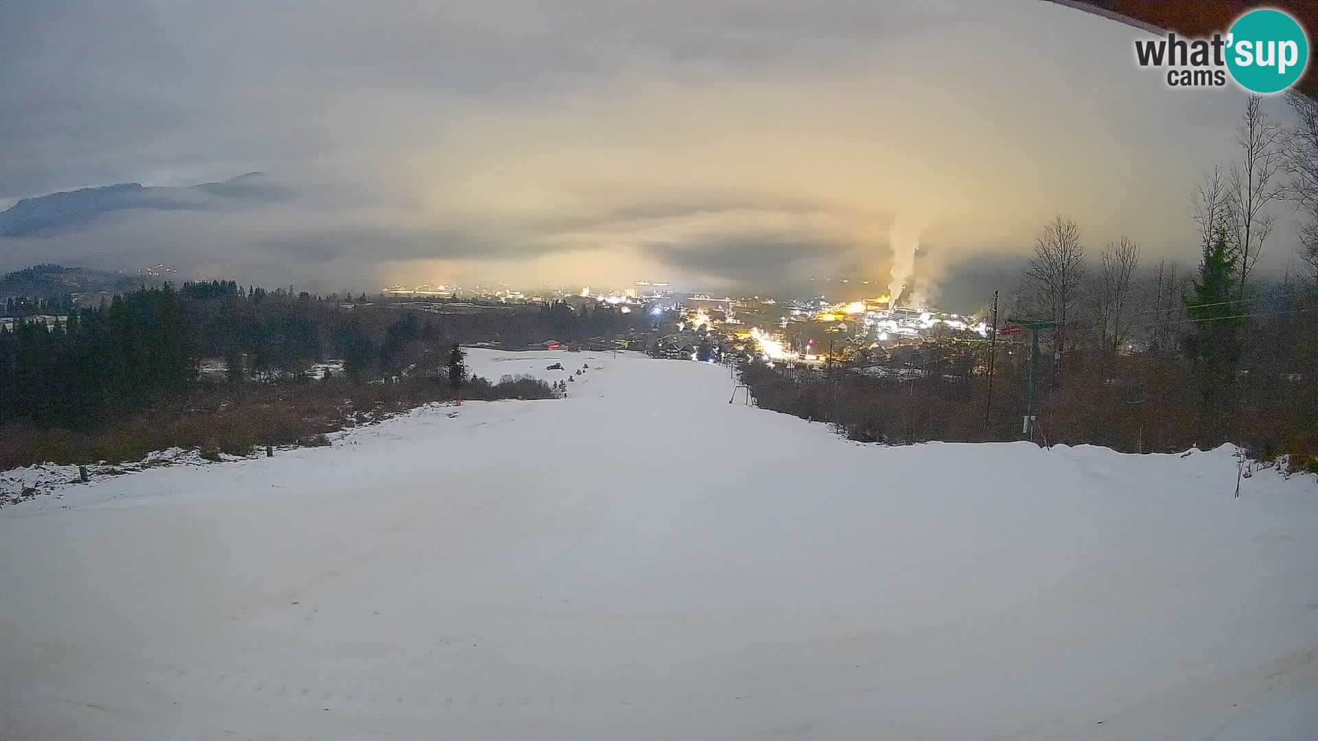 Webcam Bohinjska Bistrica – Live View from Kozji Hrbet Ski Station