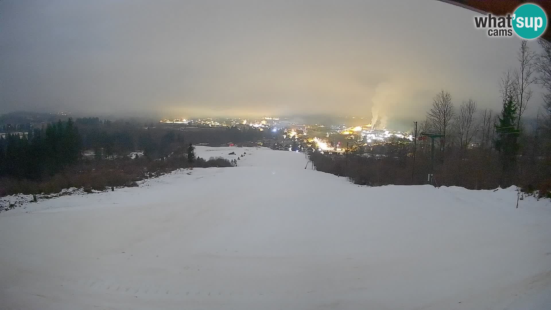 Webcam Bohinjska Bistrica – Live View from Kozji Hrbet Ski Station