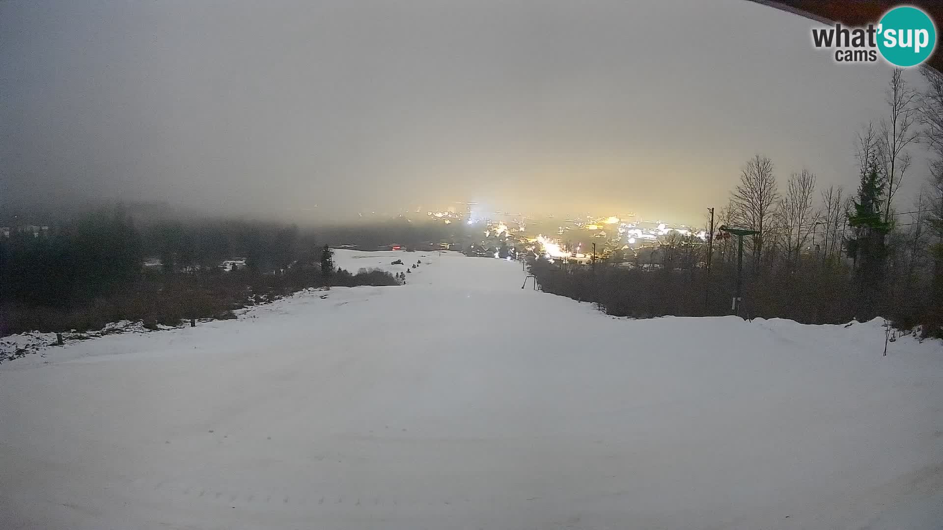 Webcam Bohinjska Bistrica – Live View from Kozji Hrbet Ski Station