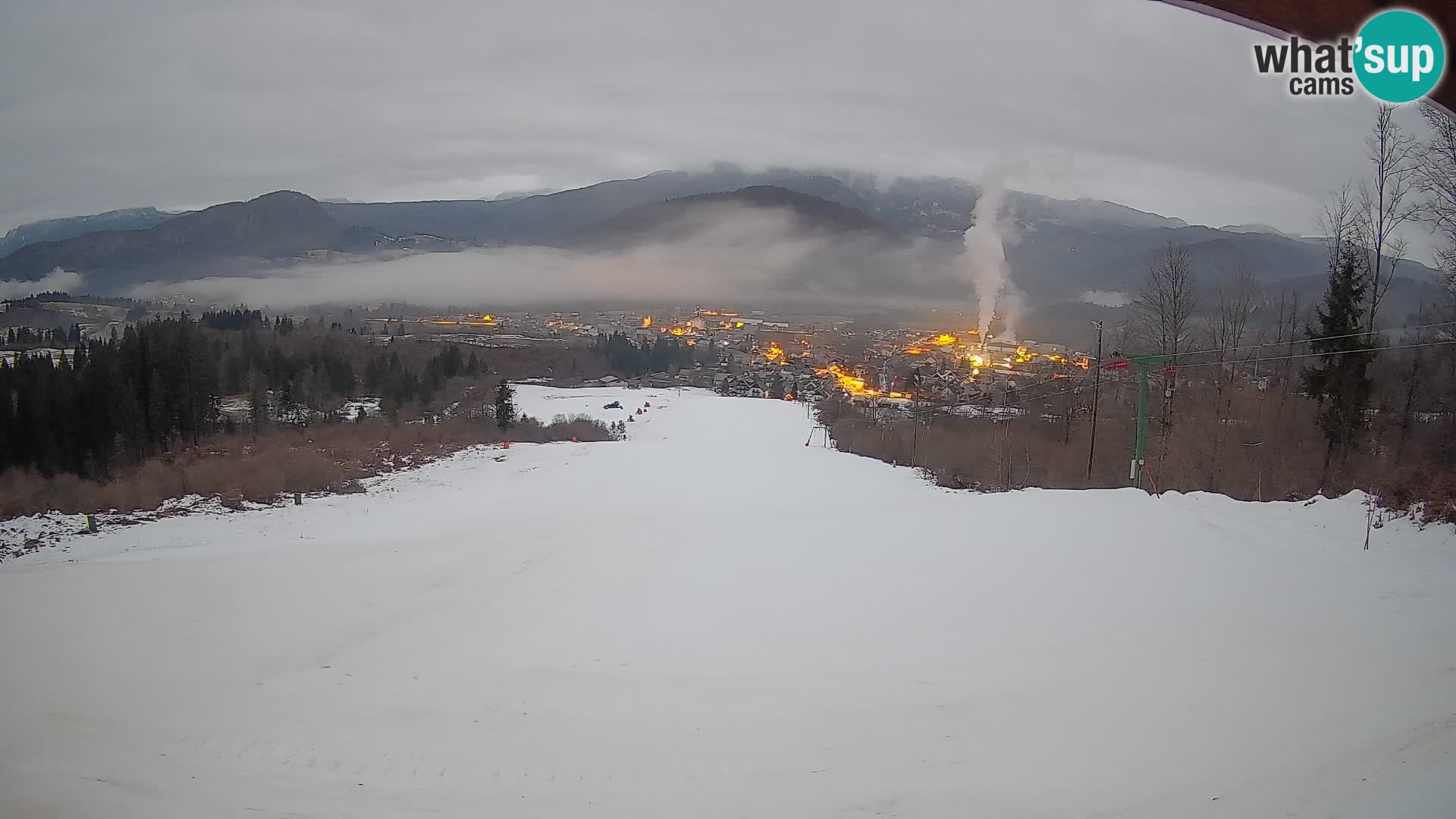 Cámara en vivo Bohinjska Bistrica – Vista en directo desde la estación de esquí Kozji Hrbet
