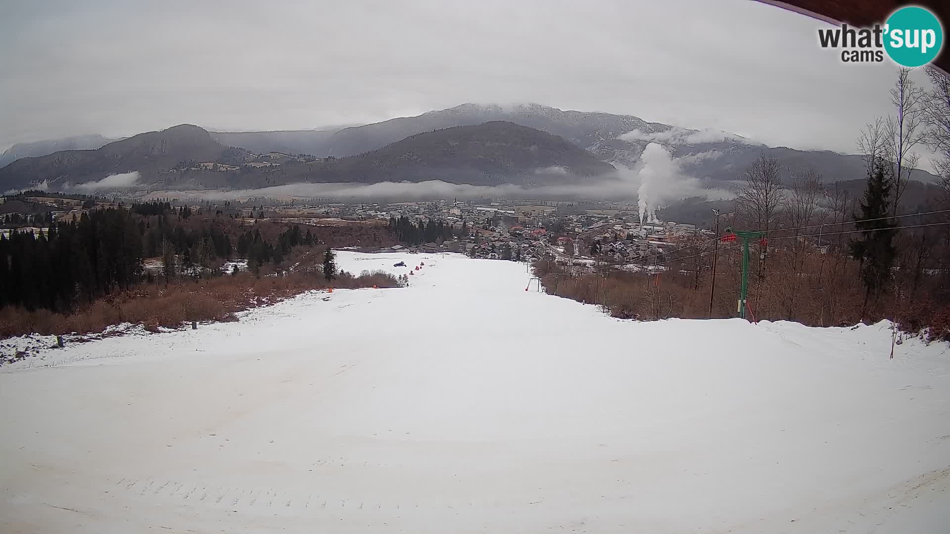 Cámara en vivo Bohinjska Bistrica – Vista en directo desde la estación de esquí Kozji Hrbet