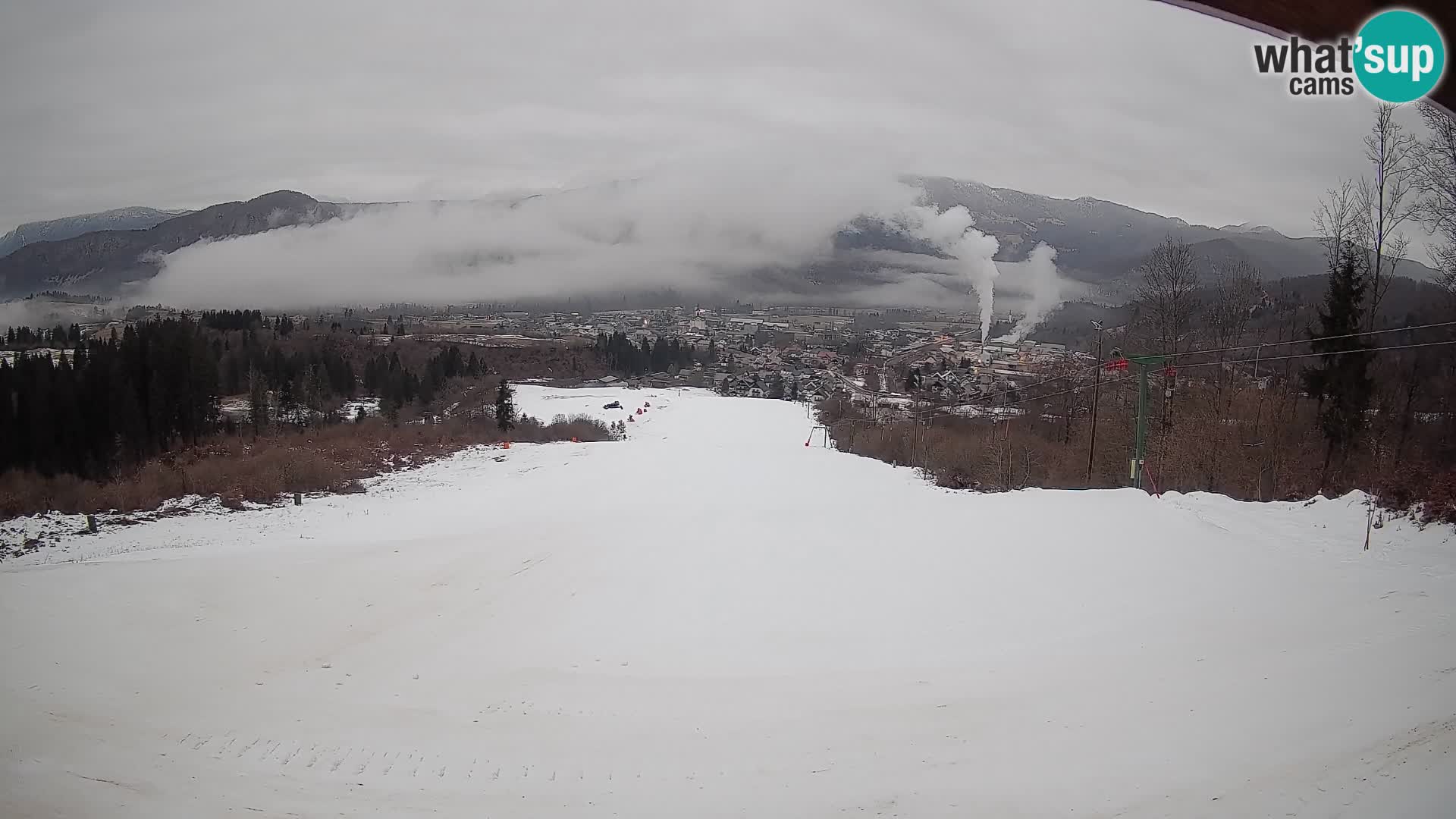 Webcam Bohinjska Bistrica – Live View from Kozji Hrbet Ski Station