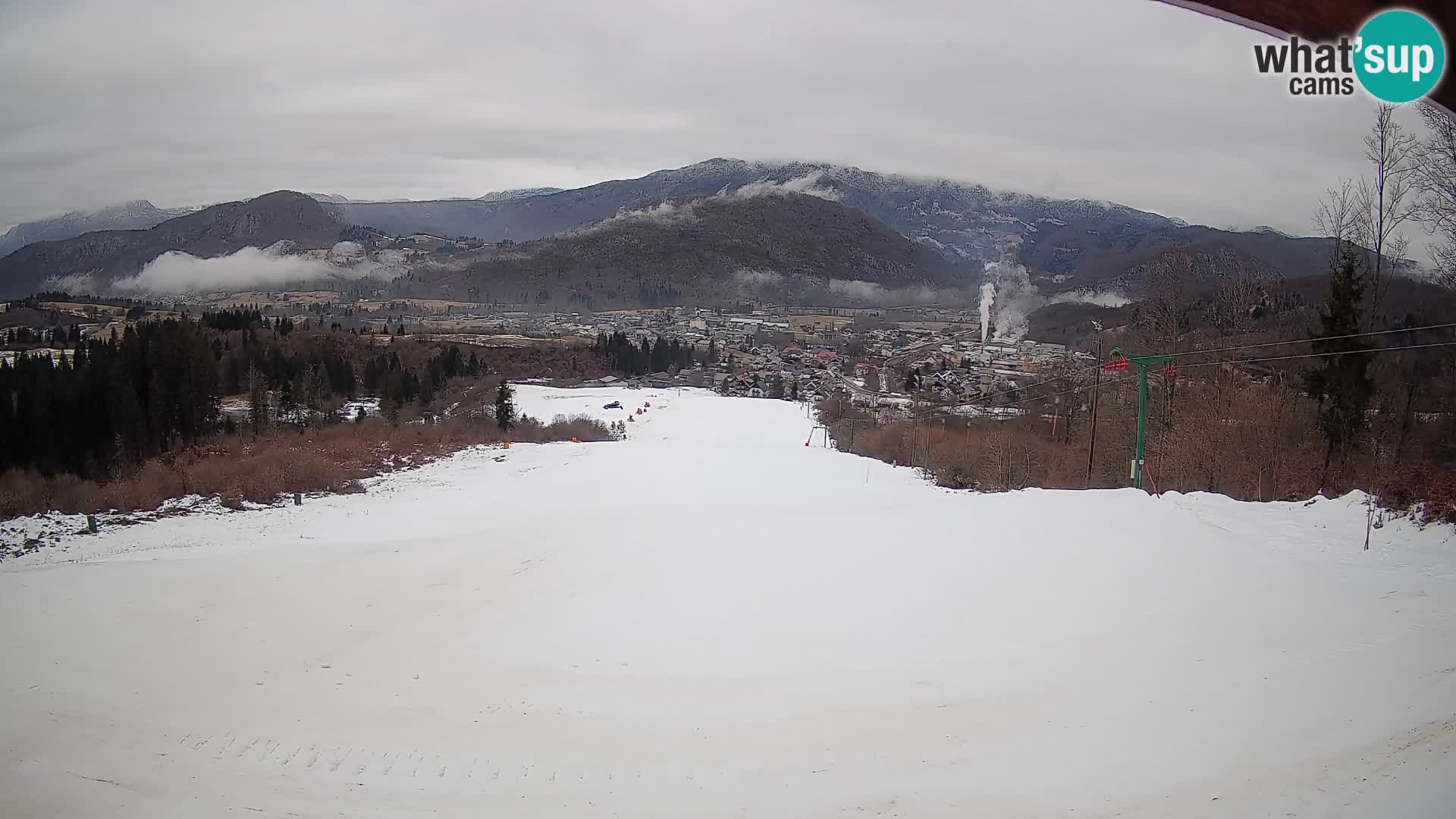 Cámara en vivo Bohinjska Bistrica – Vista en directo desde la estación de esquí Kozji Hrbet