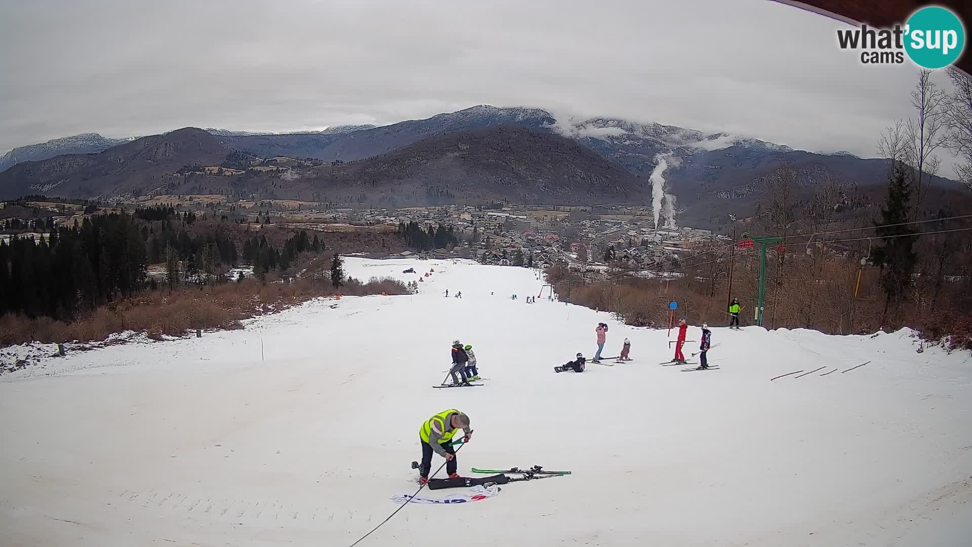Webcam Bohinjska Bistrica – Live View from Kozji Hrbet Ski Station