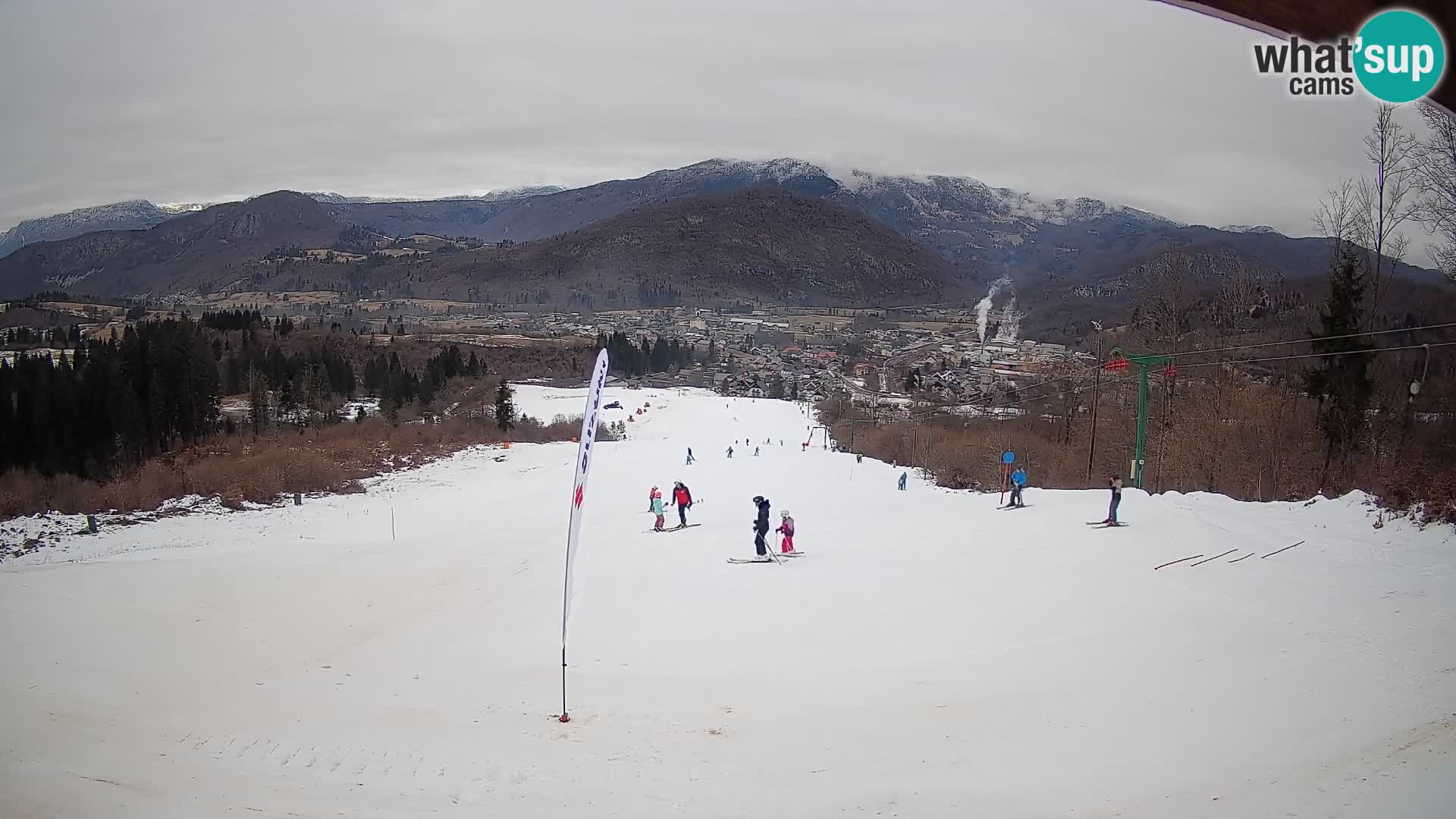 Webcam Bohinjska Bistrica – Live View from Kozji Hrbet Ski Station