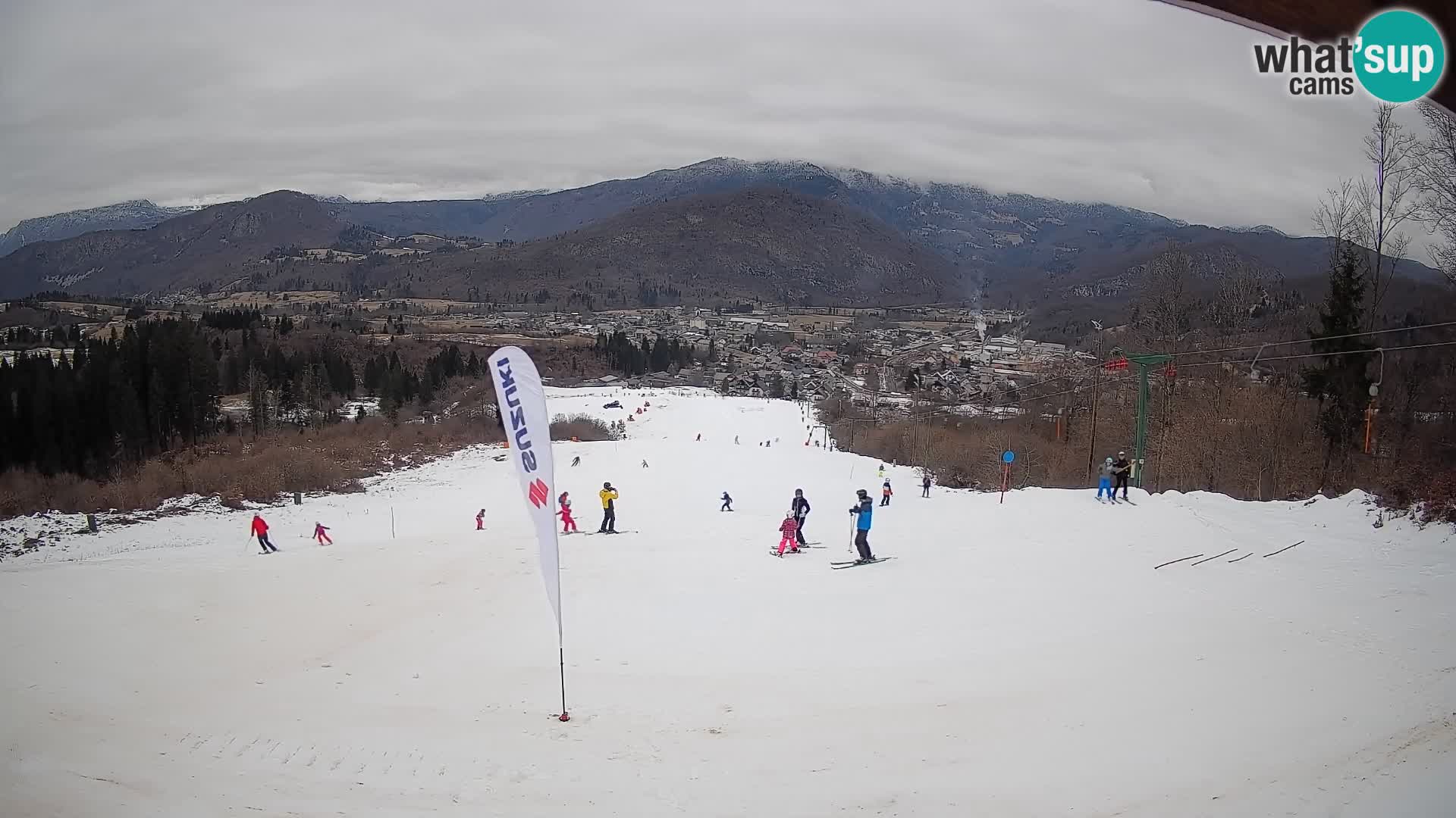 Webcam Bohinjska Bistrica – Live View from Kozji Hrbet Ski Station