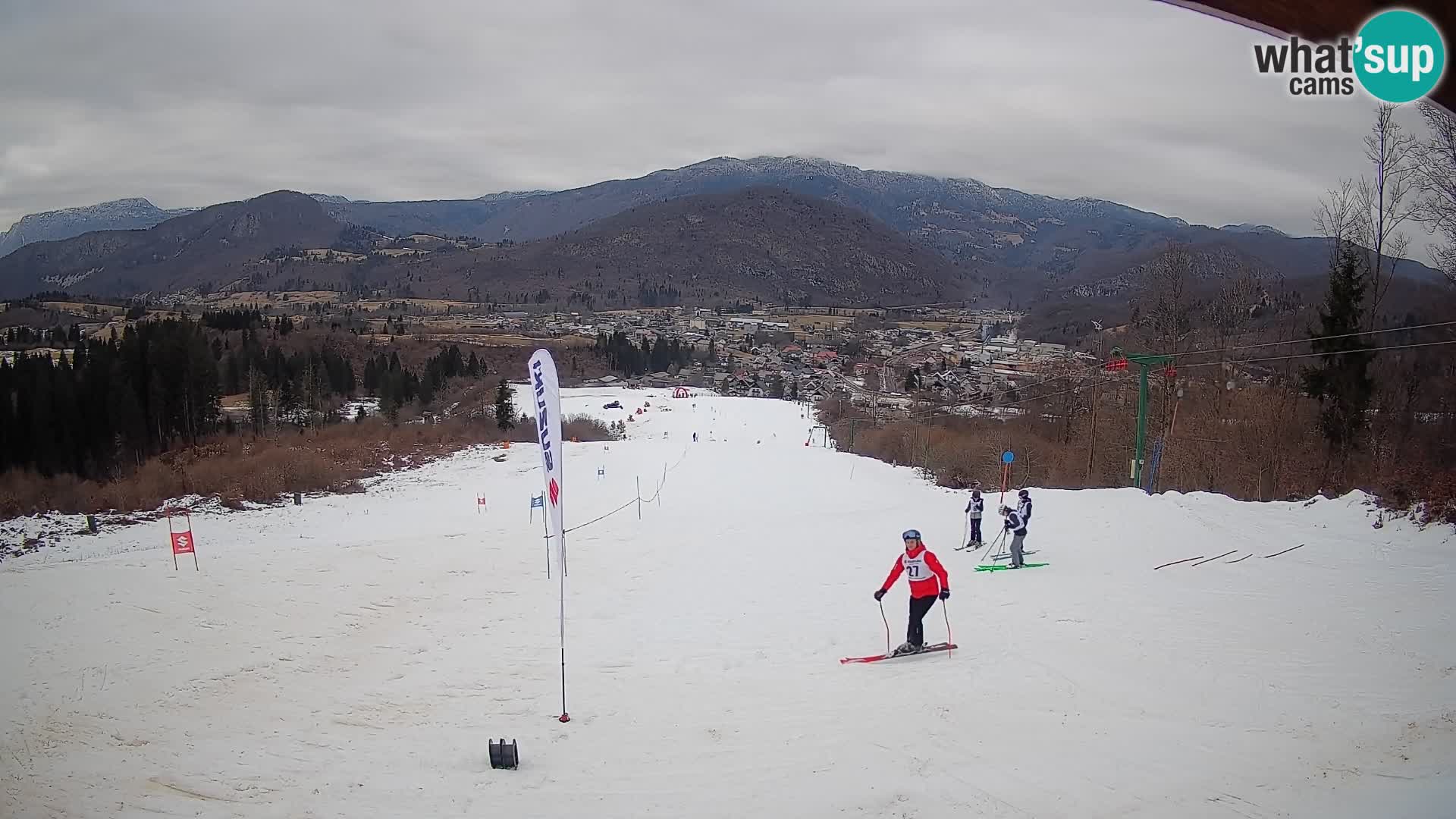 Webcam Bohinjska Bistrica – Live View from Kozji Hrbet Ski Station