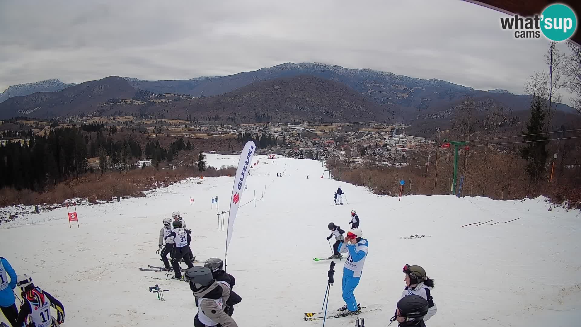 Webcam Bohinjska Bistrica – Live View from Kozji Hrbet Ski Station