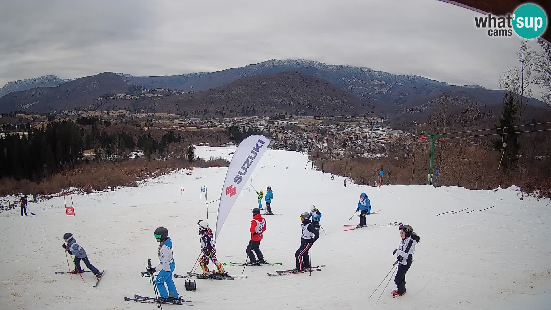 Webcam Bohinjska Bistrica – Live View from Kozji Hrbet Ski Station