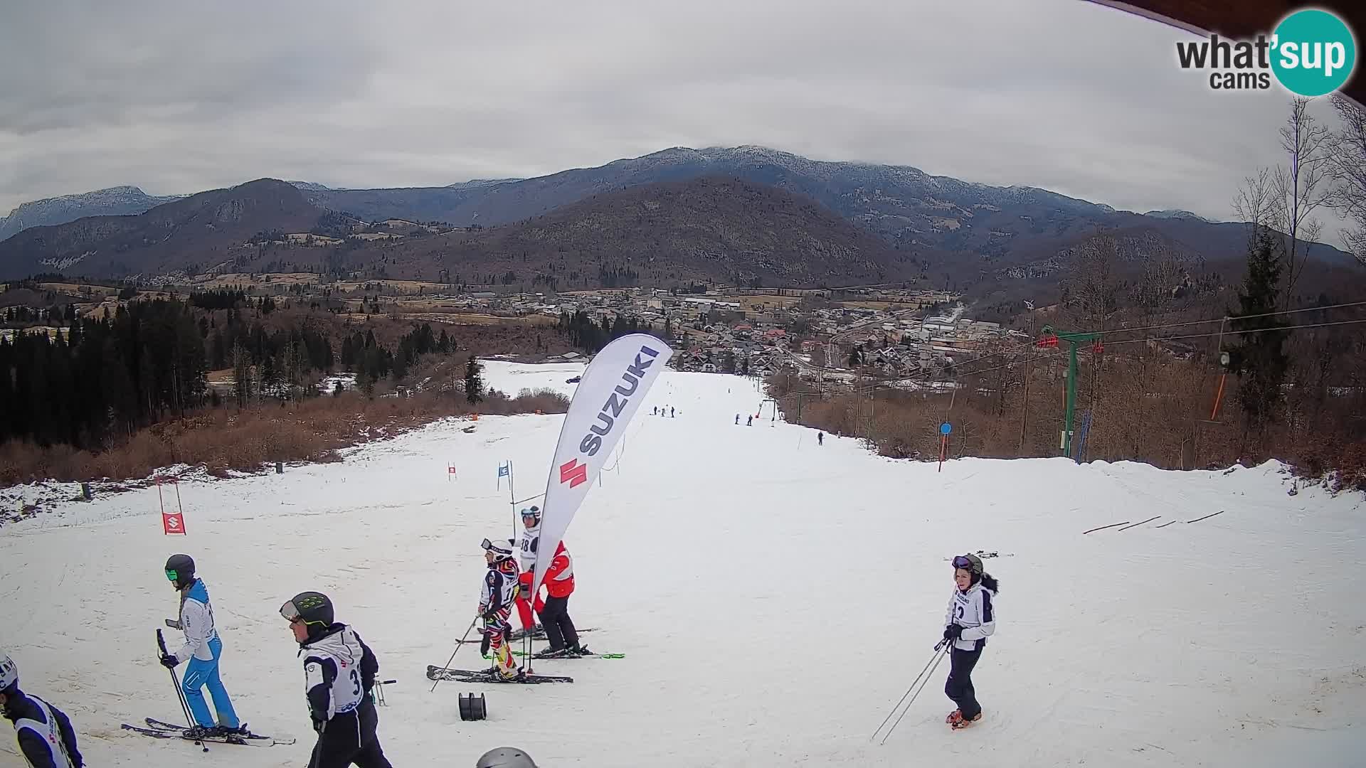 Spletna kamera Bohinjska Bistrica – Pogled v živo s smučišča Kozji Hrbet