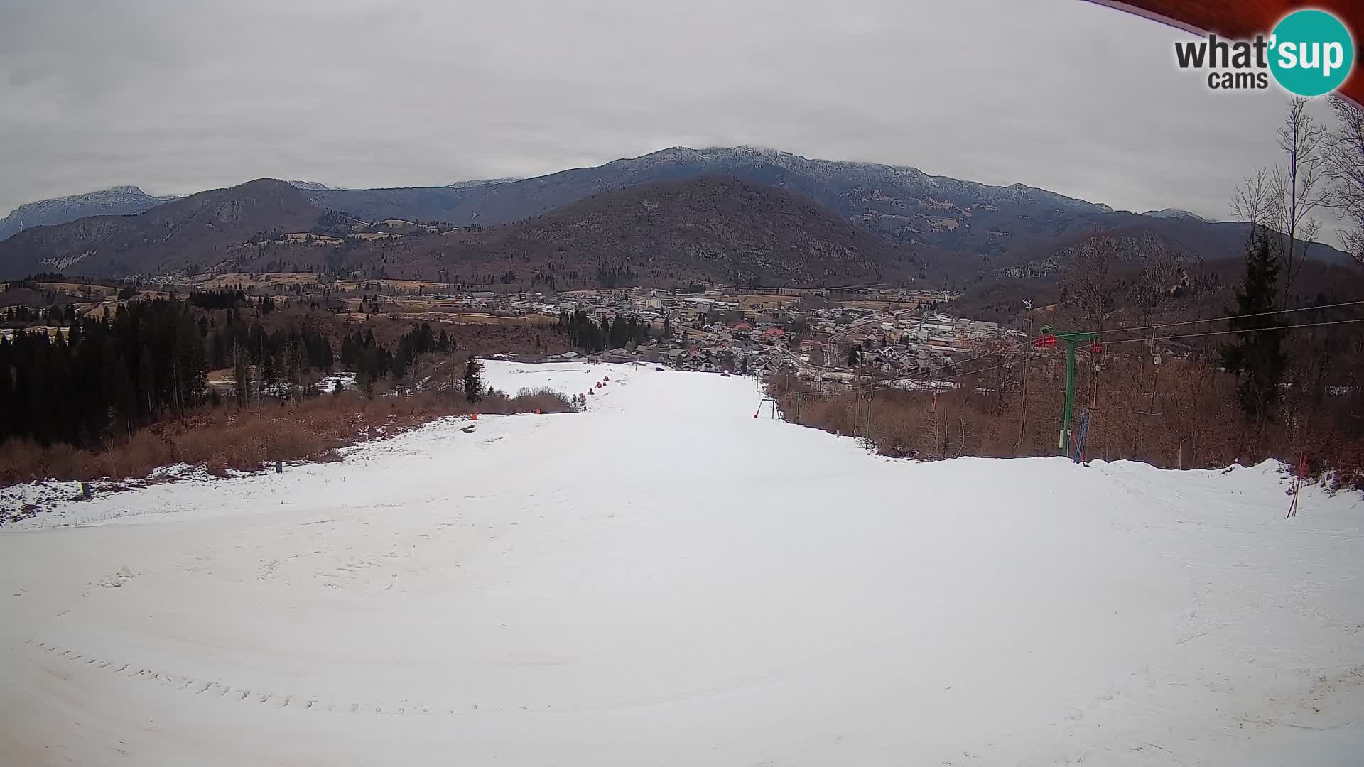 Webcam Bohinjska Bistrica – Vista live dalla stazione sciistica Kozji Hrbet