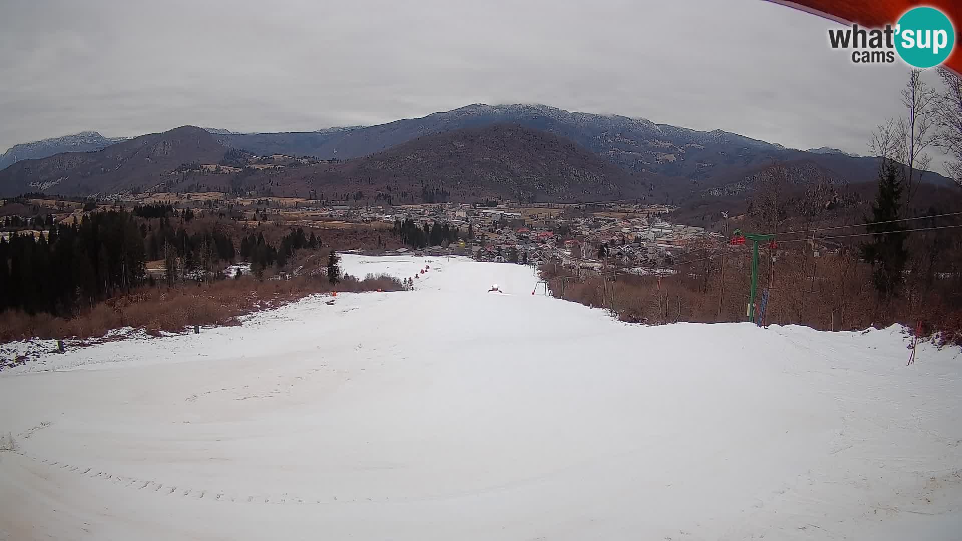 Webcam Bohinjska Bistrica – Live View from Kozji Hrbet Ski Station
