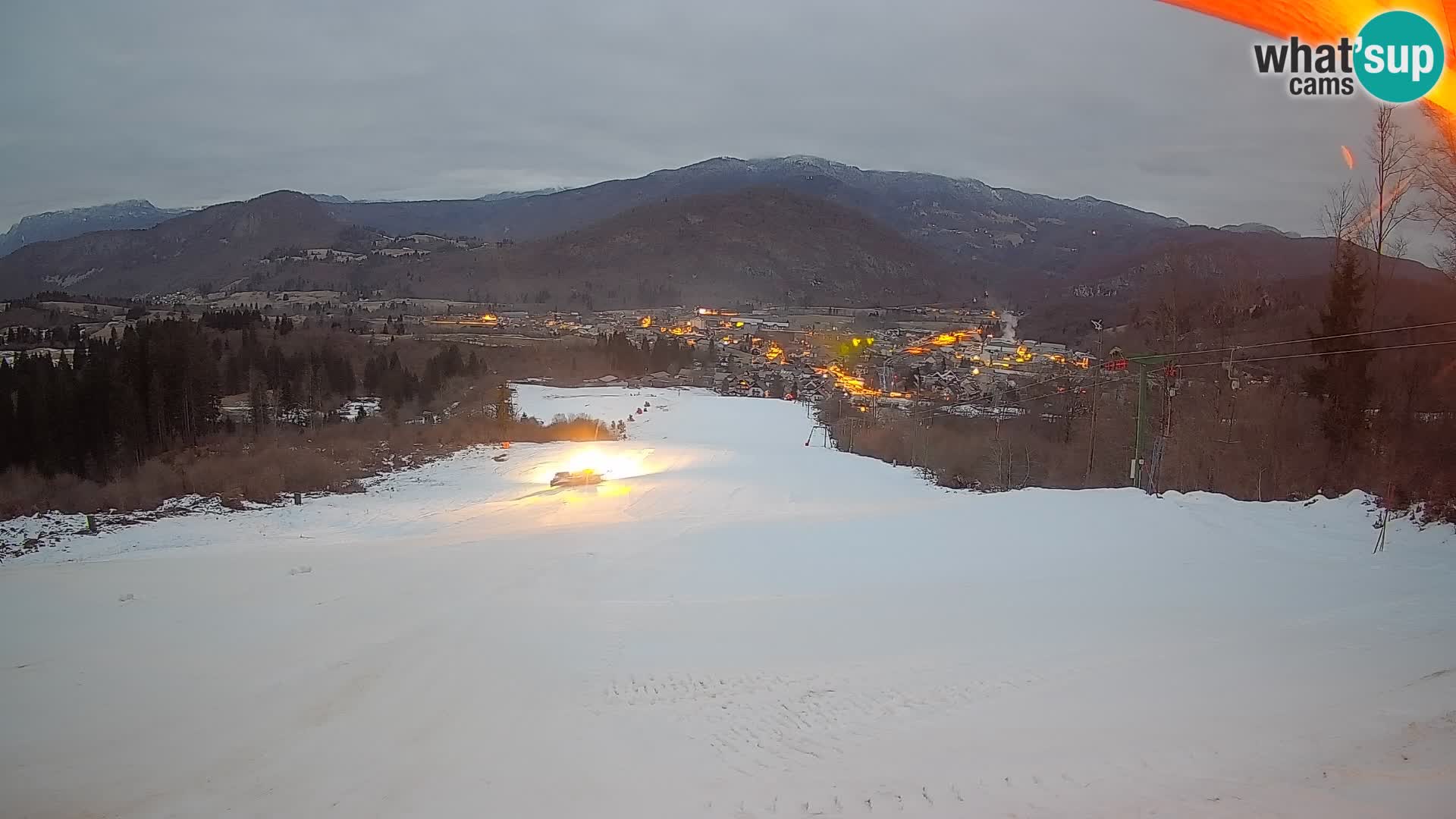 Webcam Bohinjska Bistrica – Live View from Kozji Hrbet Ski Station