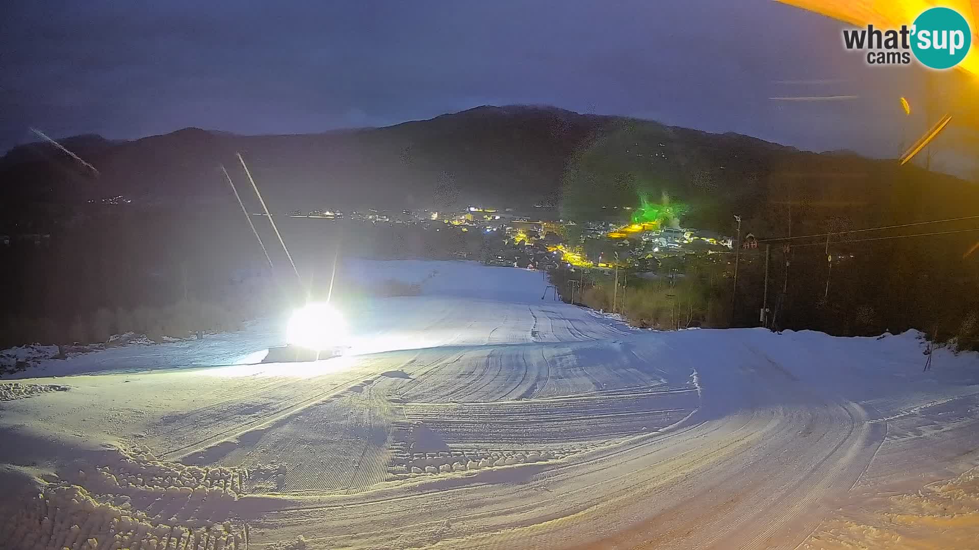 Webcam Bohinjska Bistrica – Vista live dalla stazione sciistica Kozji Hrbet