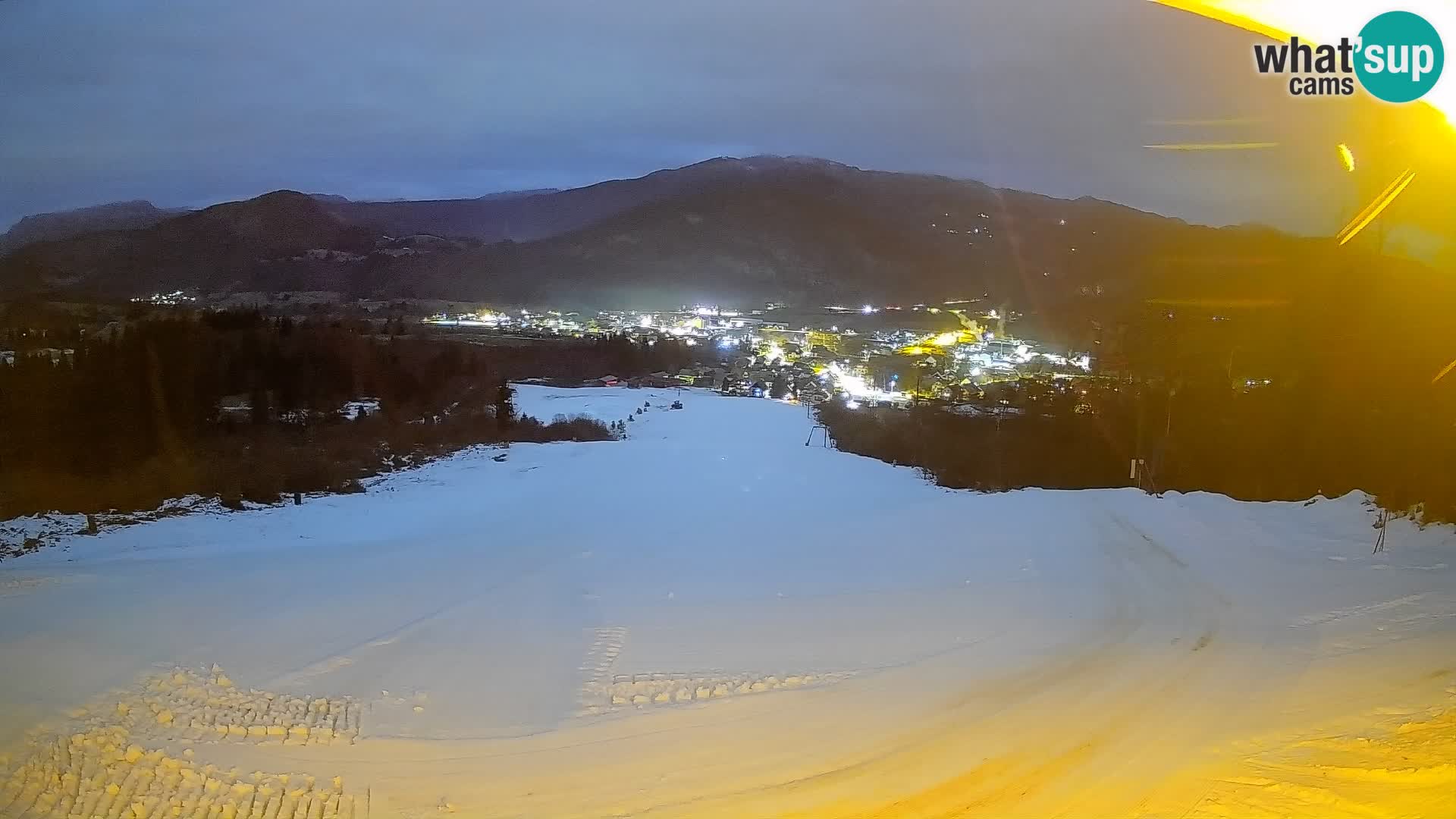 Webcam Bohinjska Bistrica – Vue en direct depuis la station de ski Kozji Hrbet