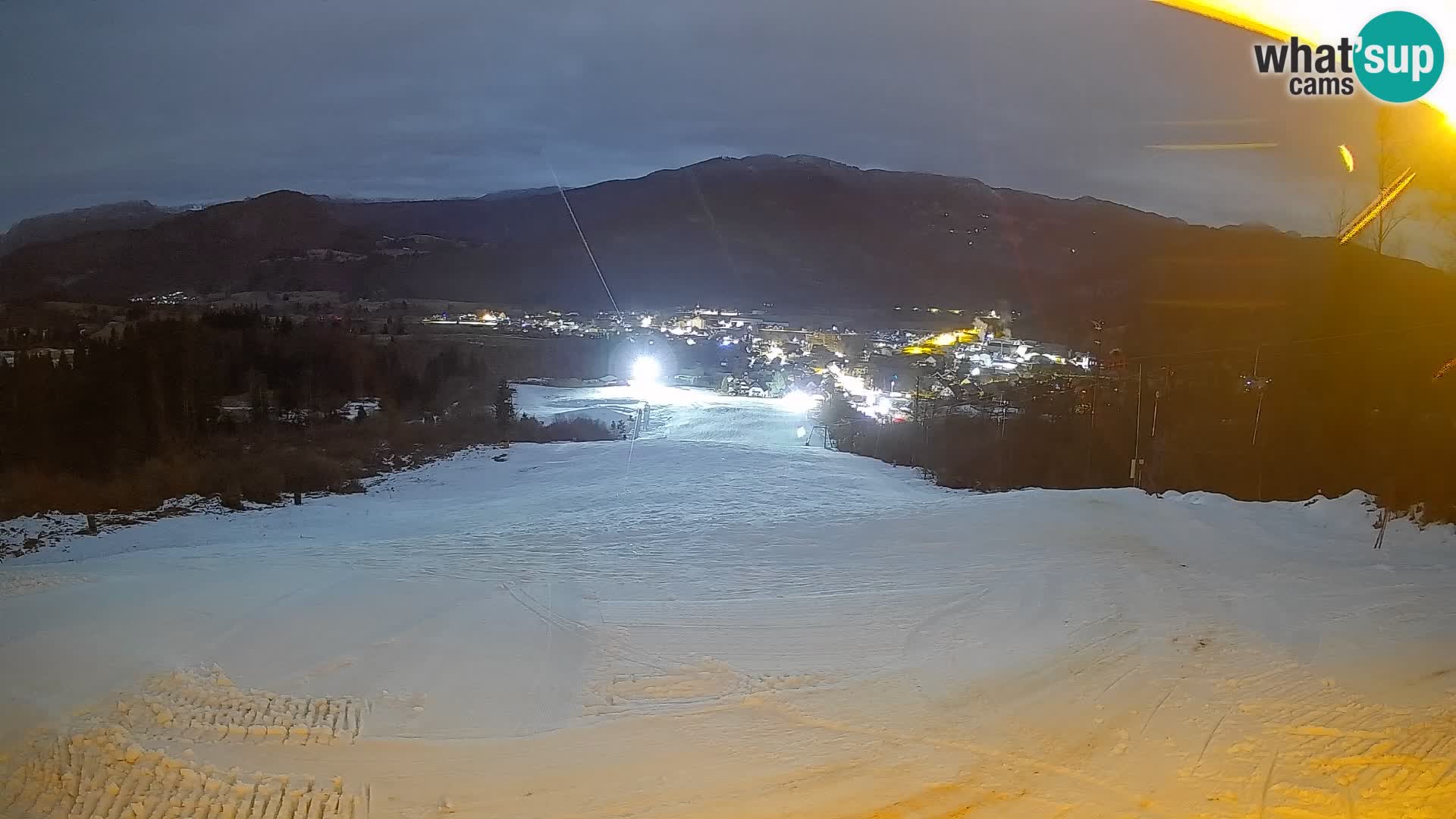 Webcam Bohinjska Bistrica – Vista live dalla stazione sciistica Kozji Hrbet