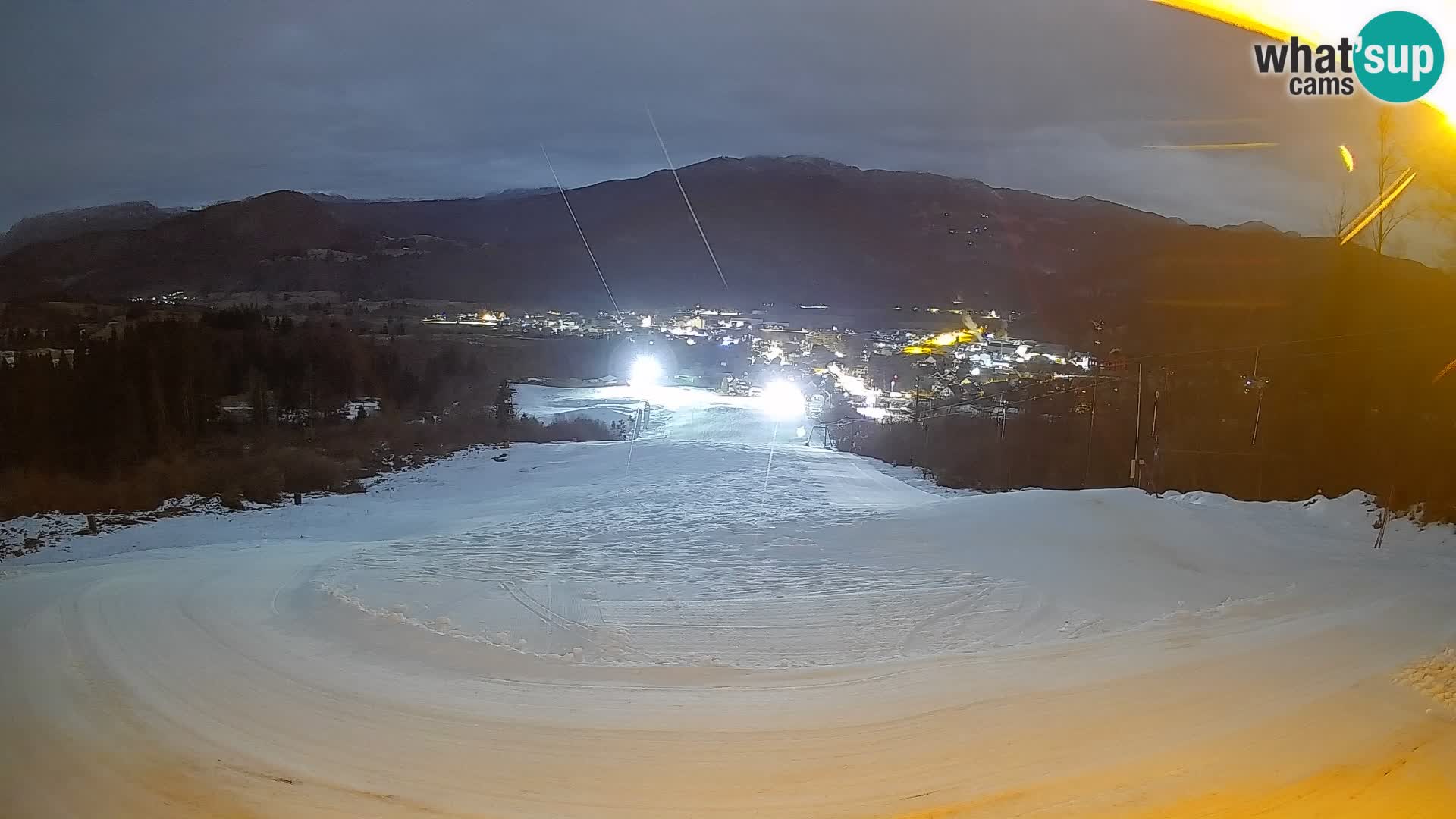 Webcam Bohinjska Bistrica – Vue en direct depuis la station de ski Kozji Hrbet