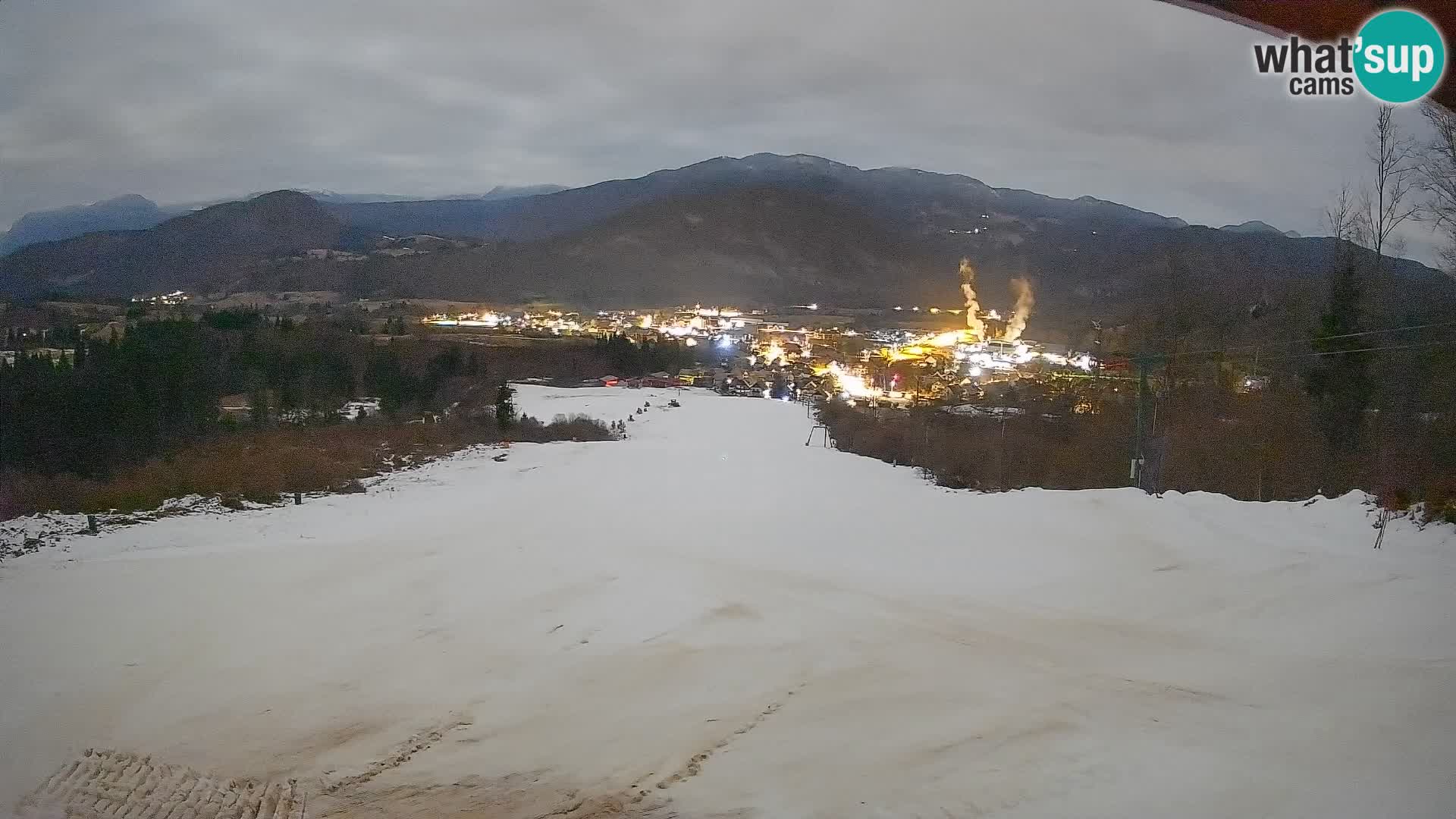 Livekamera Bohinjska Bistrica – Liveblick von der Skistation Kozji Hrbet