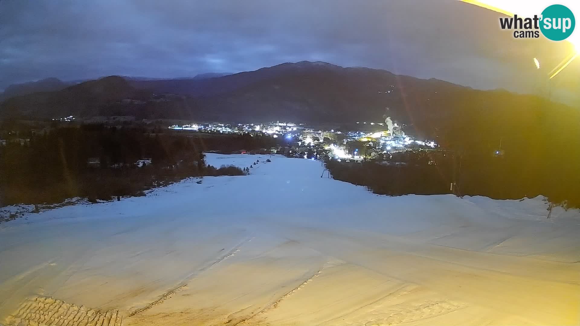 Webcam Bohinjska Bistrica – Vista live dalla stazione sciistica Kozji Hrbet