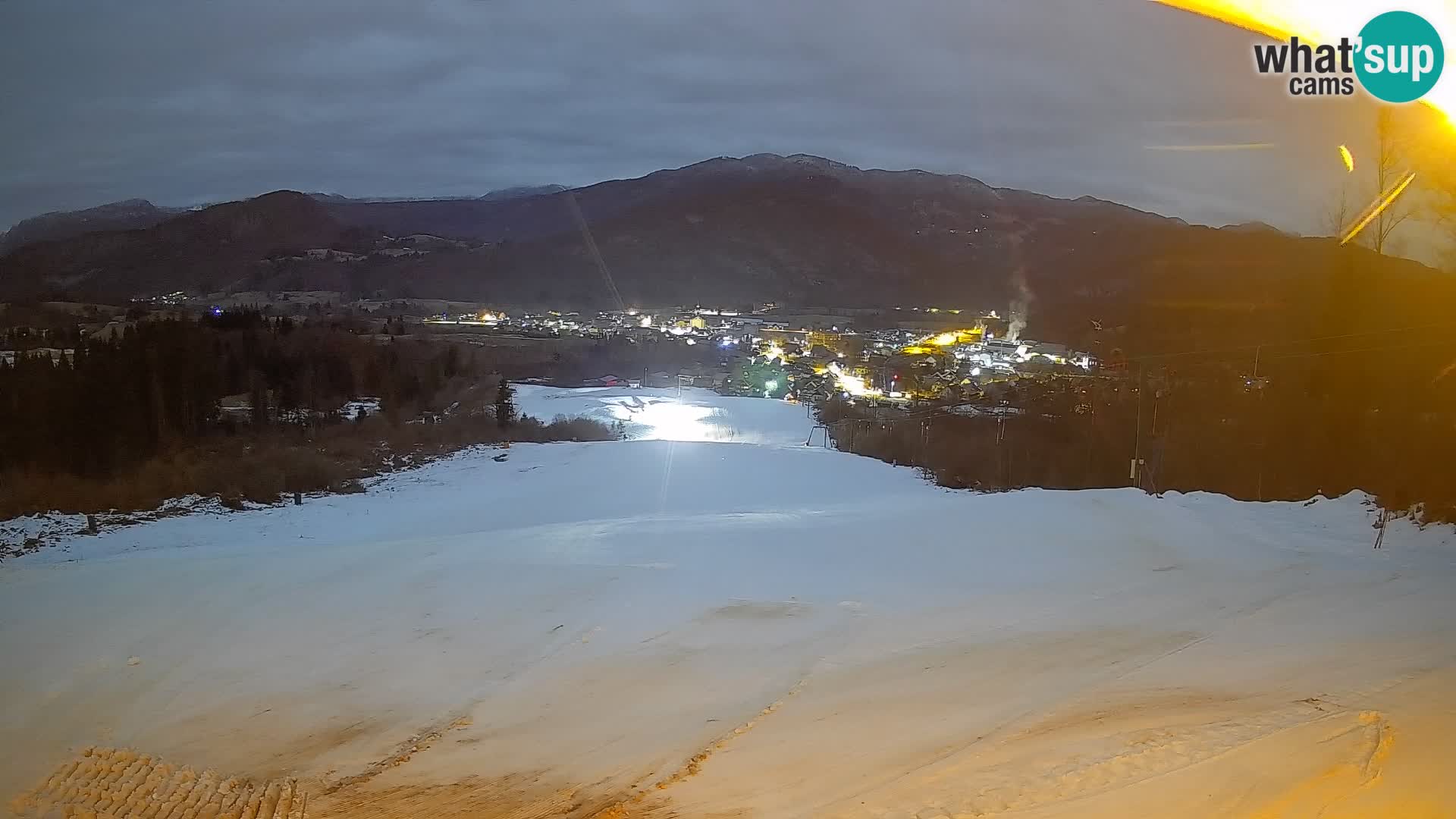 Webcam Bohinjska Bistrica – Vue en direct depuis la station de ski Kozji Hrbet