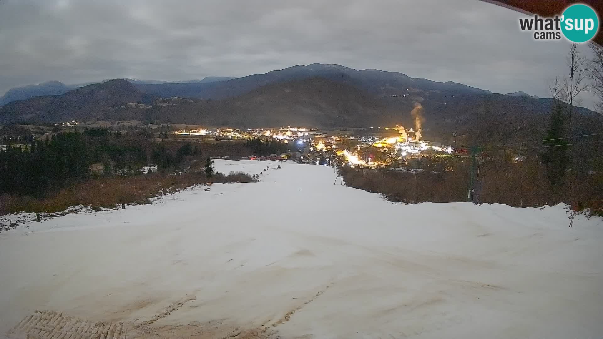 Cámara en vivo Bohinjska Bistrica – Vista en directo desde la estación de esquí Kozji Hrbet