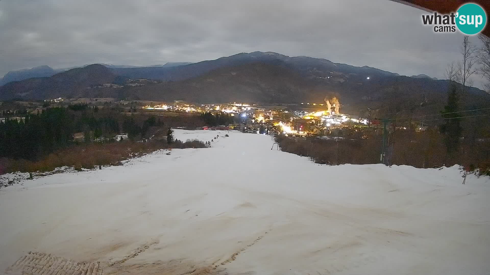 Cámara en vivo Bohinjska Bistrica – Vista en directo desde la estación de esquí Kozji Hrbet
