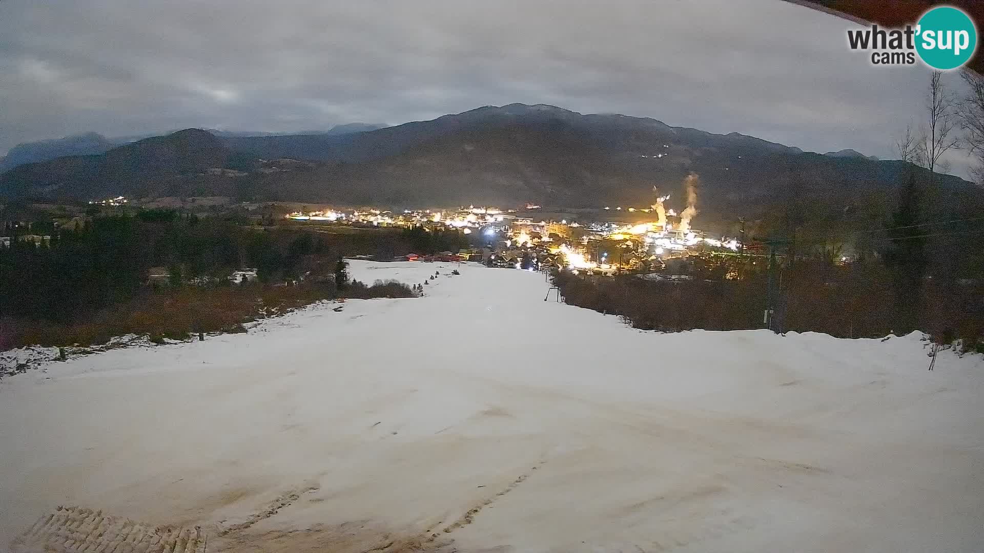 Webcam Bohinjska Bistrica – Live View from Kozji Hrbet Ski Station