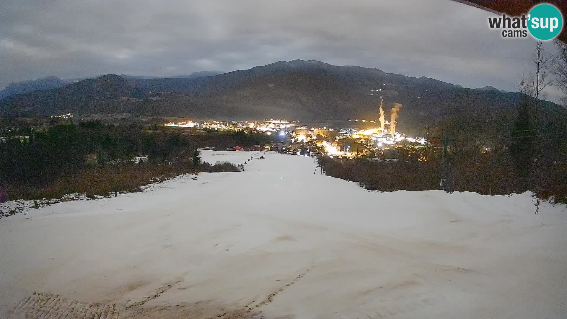 Webcam Bohinjska Bistrica – Vue en direct depuis la station de ski Kozji Hrbet