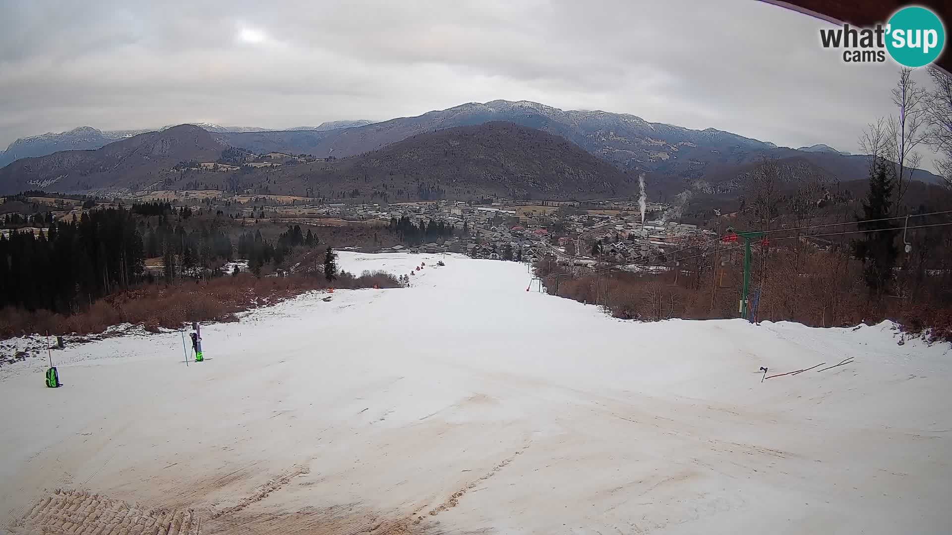 Cámara en vivo Bohinjska Bistrica – Vista en directo desde la estación de esquí Kozji Hrbet