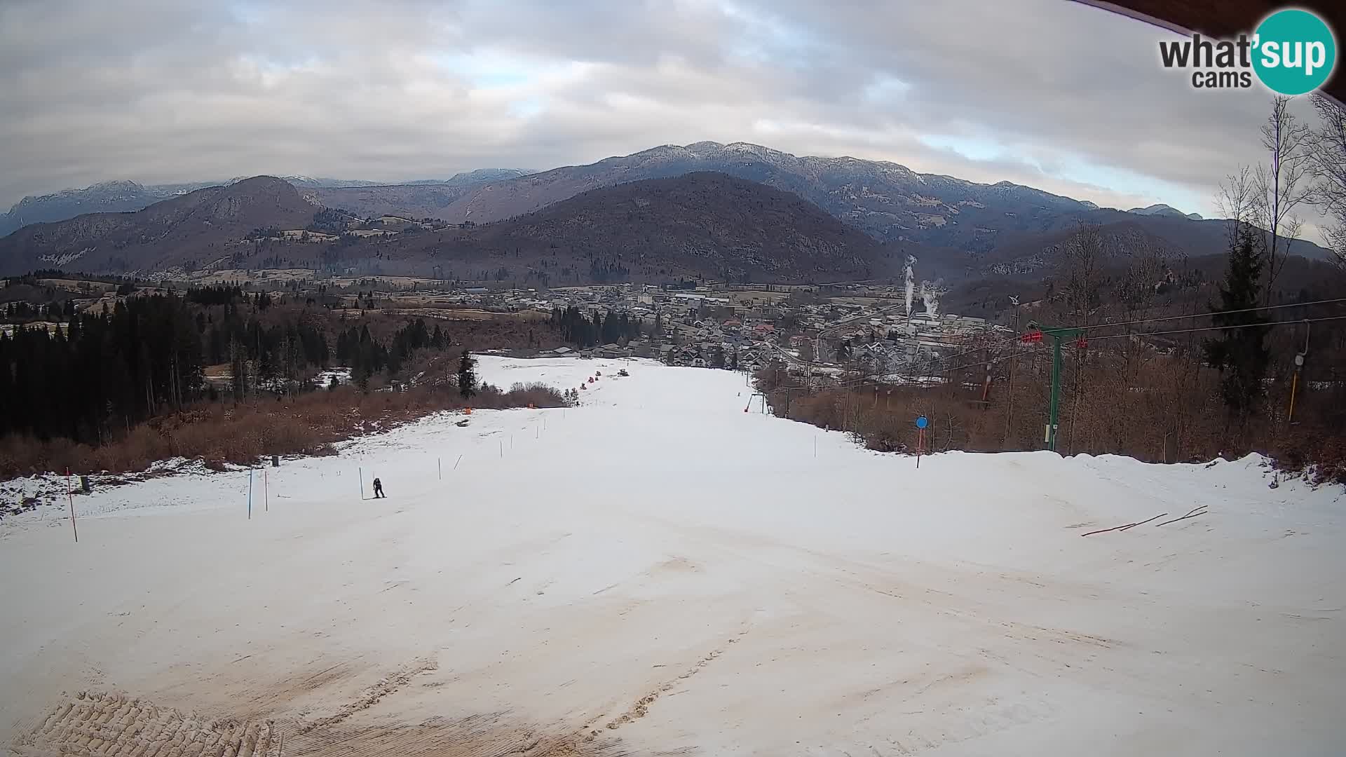 Webcam Bohinjska Bistrica – Live View from Kozji Hrbet Ski Station