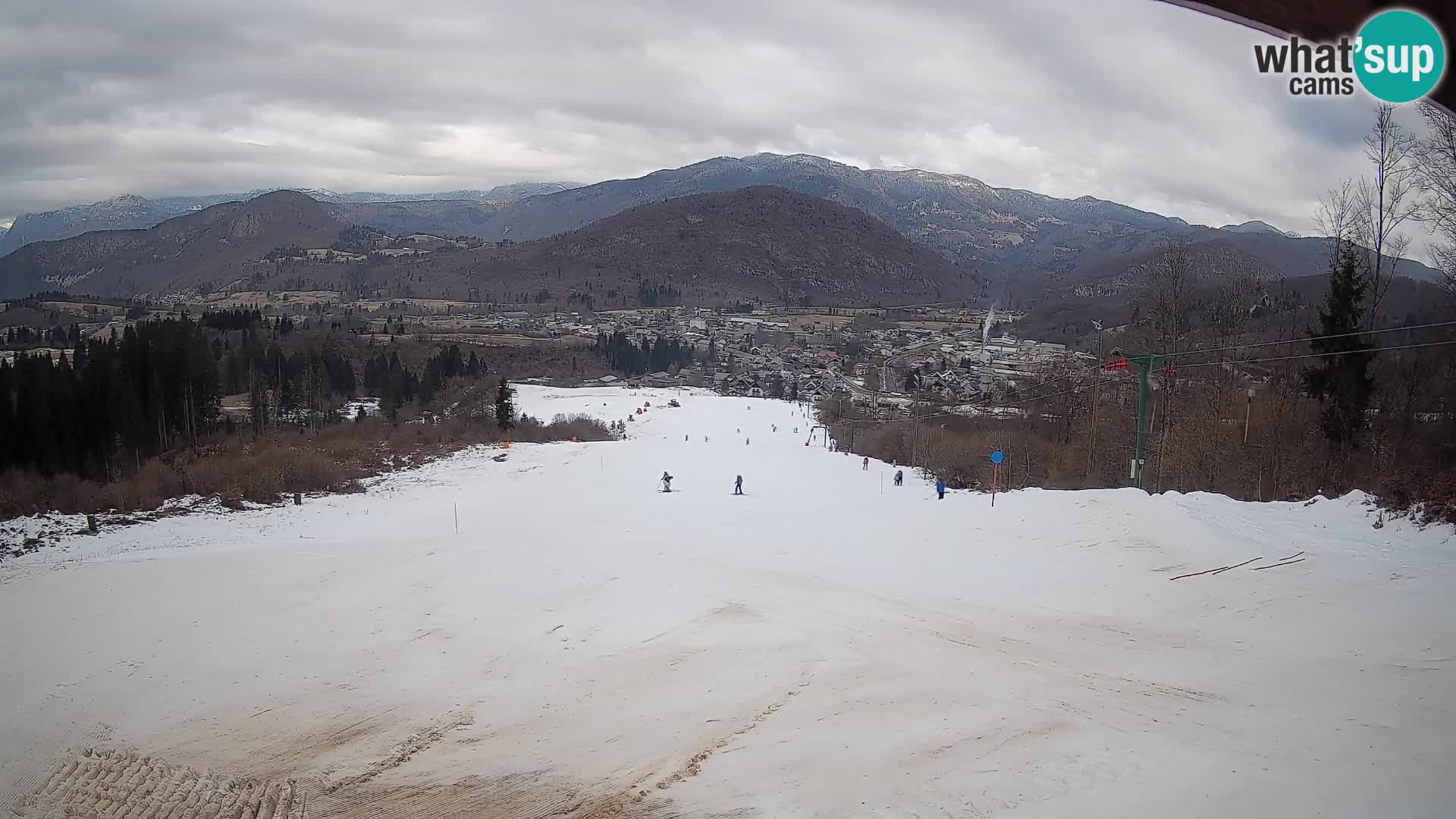 Webcam Bohinjska Bistrica – Vista live dalla stazione sciistica Kozji Hrbet