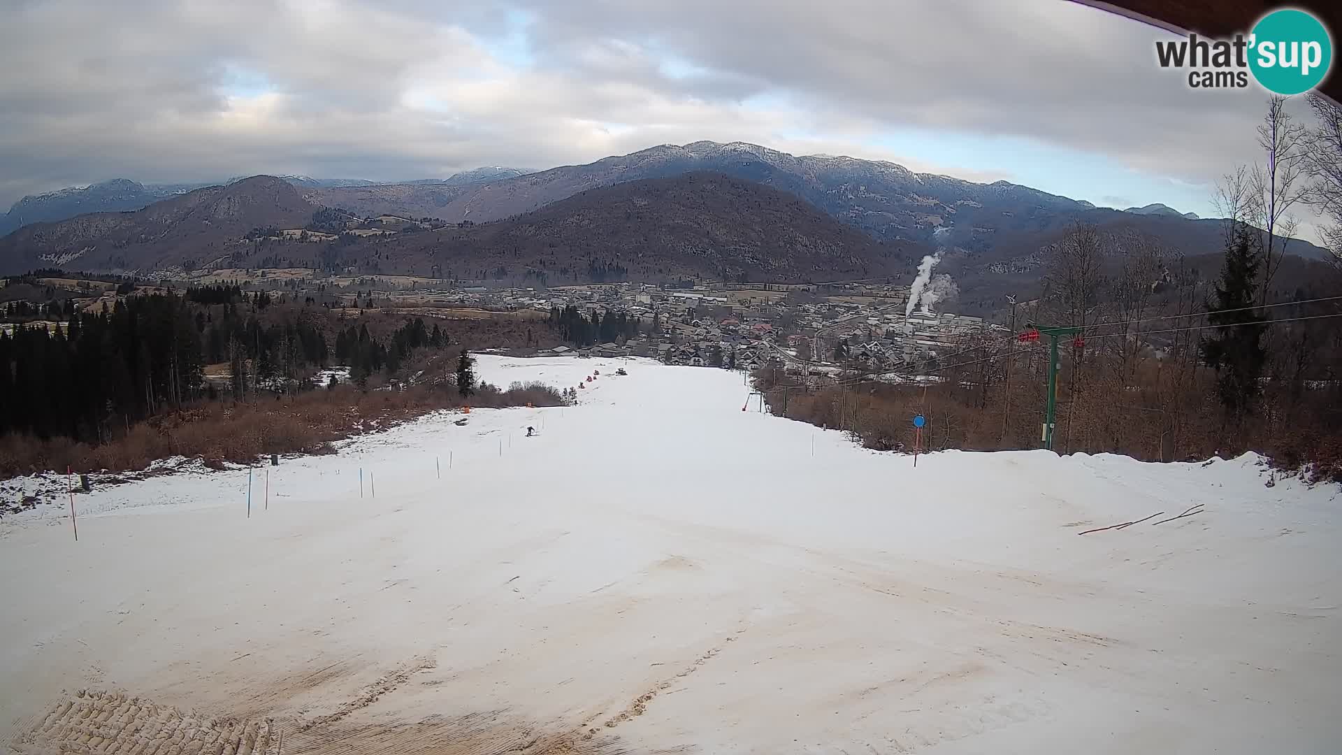 Spletna kamera Bohinjska Bistrica – Pogled v živo s smučišča Kozji Hrbet