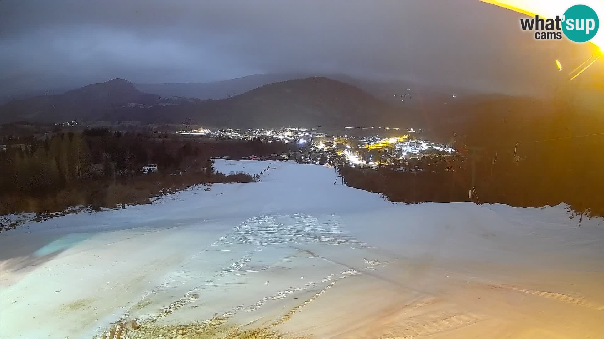 Cámara en vivo Bohinjska Bistrica – Vista en directo desde la estación de esquí Kozji Hrbet