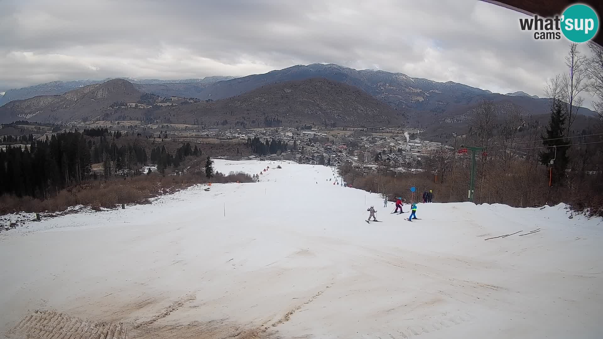 Webcam Bohinjska Bistrica – Live View from Kozji Hrbet Ski Station