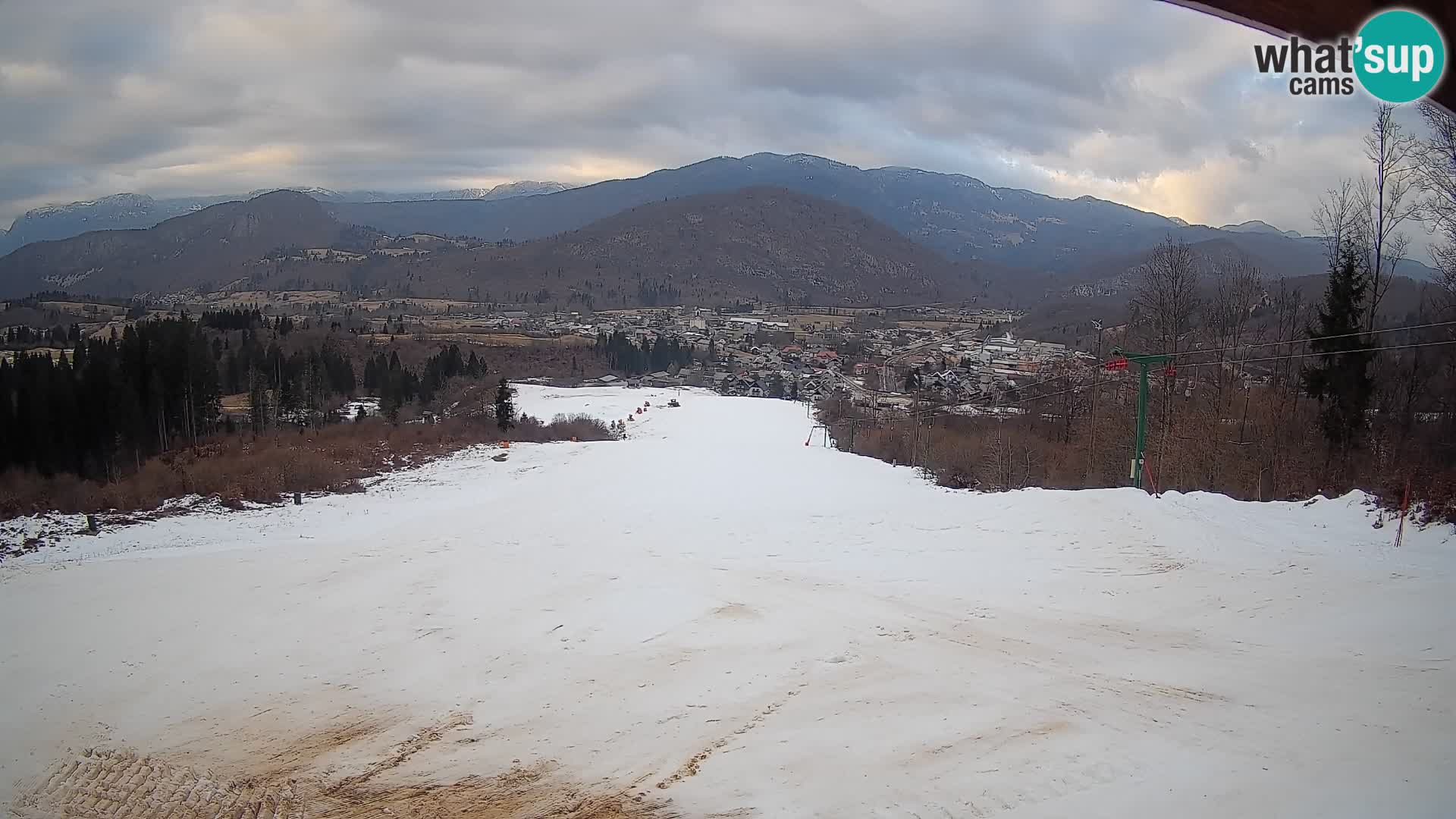 Webcam Bohinjska Bistrica – Vue en direct depuis la station de ski Kozji Hrbet