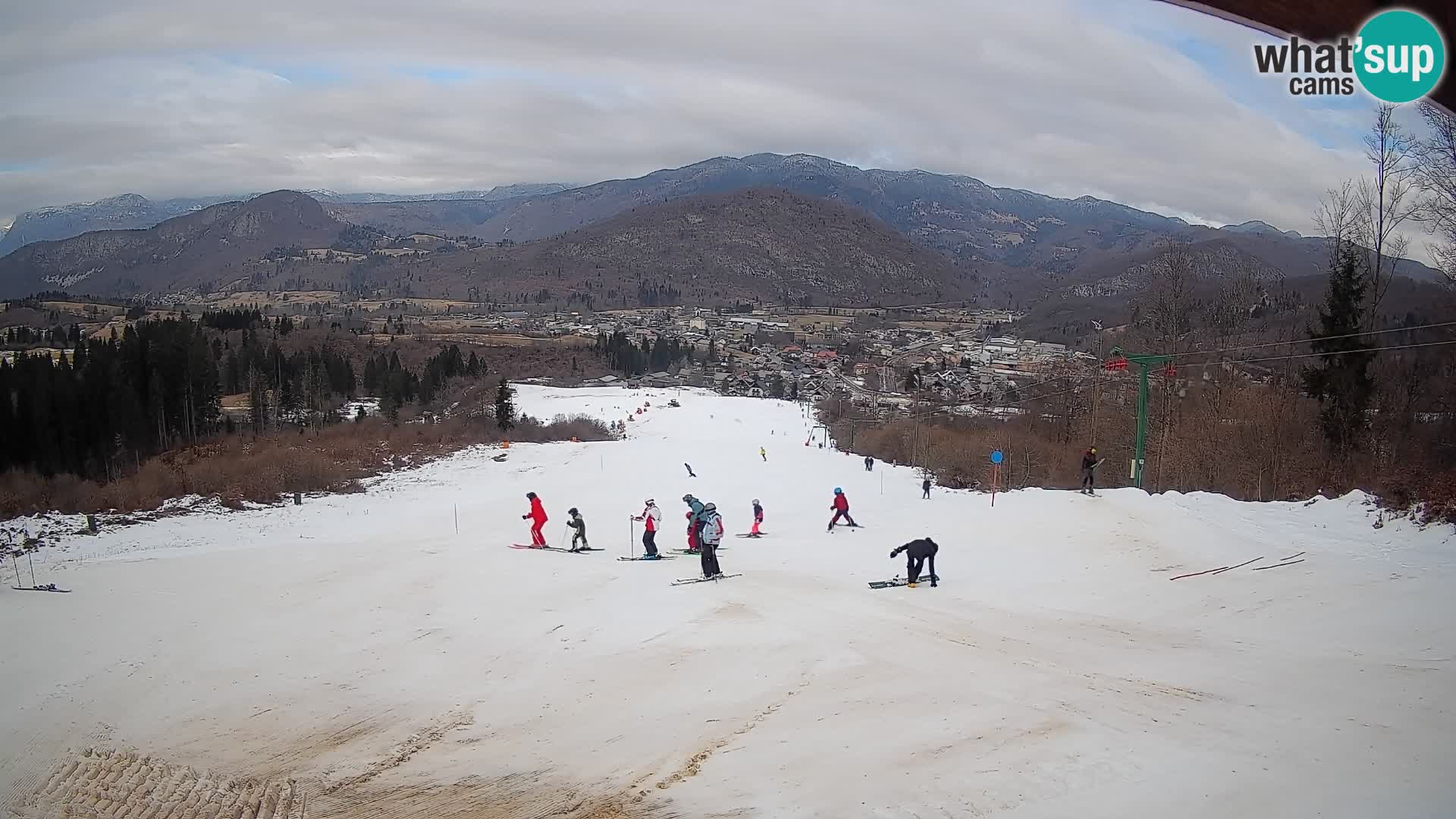 Webcam Bohinjska Bistrica – Vista live dalla stazione sciistica Kozji Hrbet